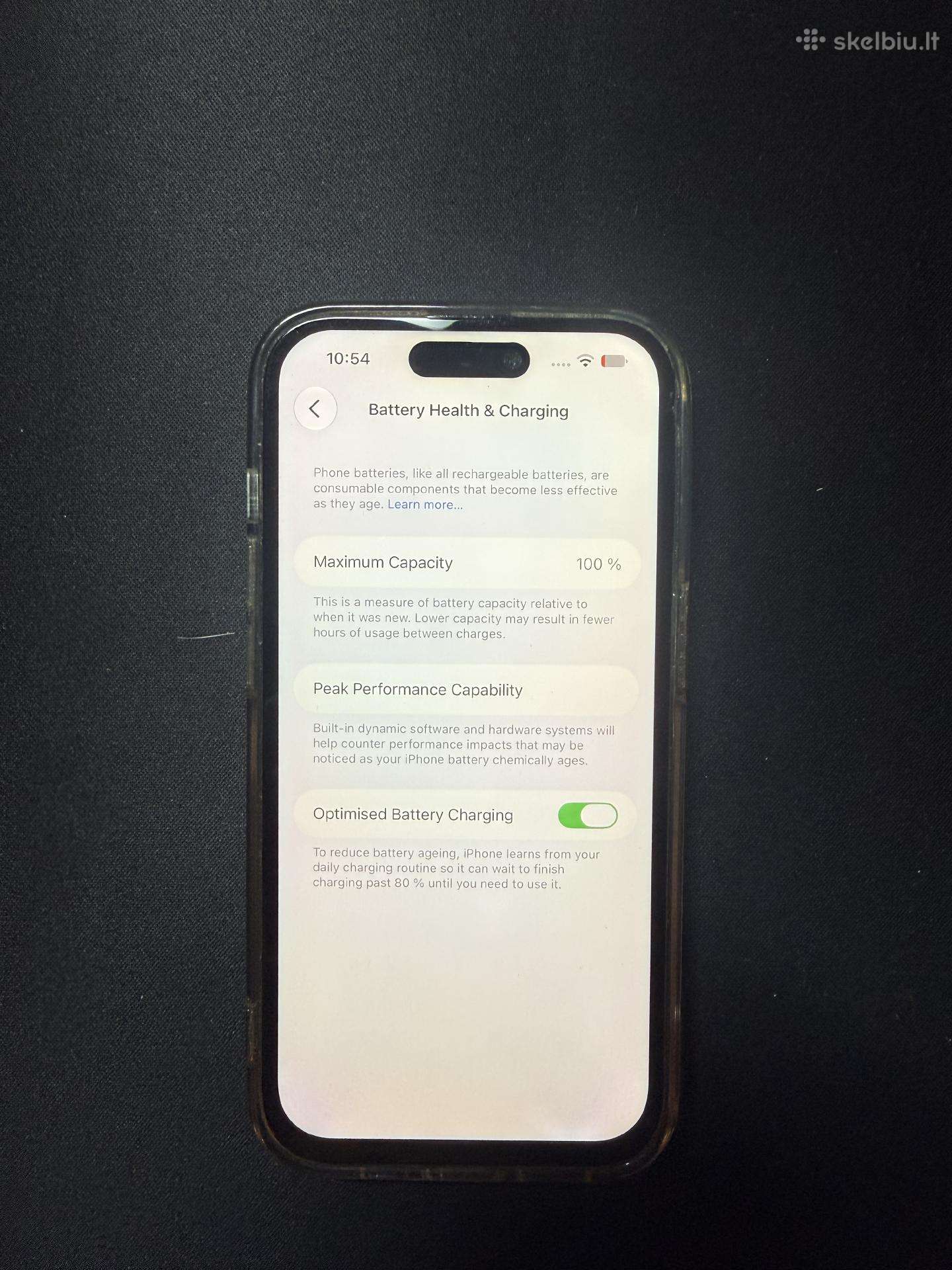 iPhone 14 Pro 128gb (Space Black / Tamsiai pilkas)