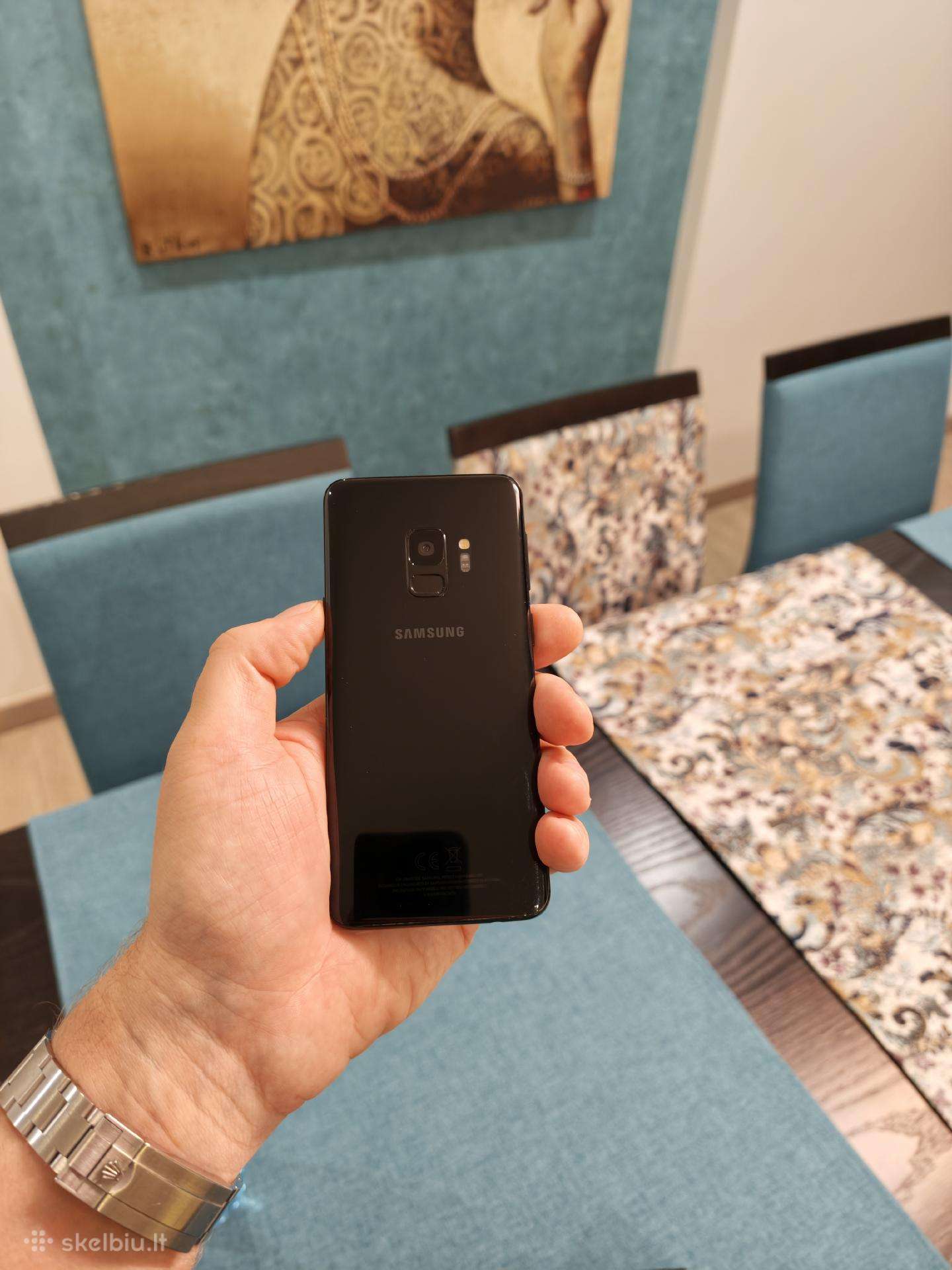 Samsung Galaxy S9 juodas 64gb