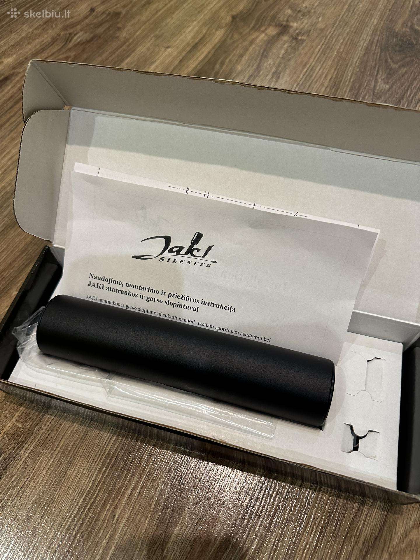 Jaki titanium super 300 matteblack M14x1