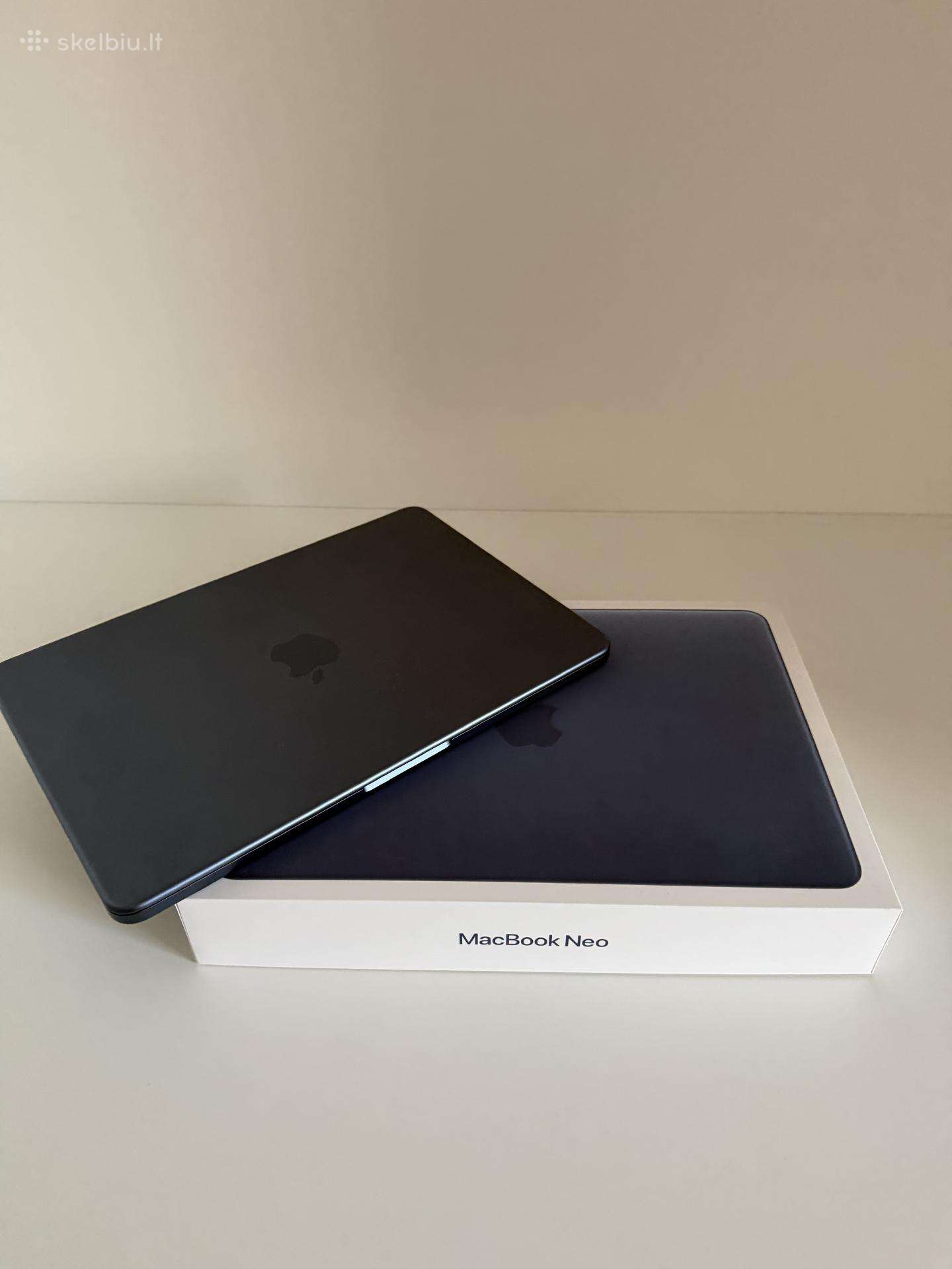 Naujas, bet altyvuitas MacBook Neo 512gb