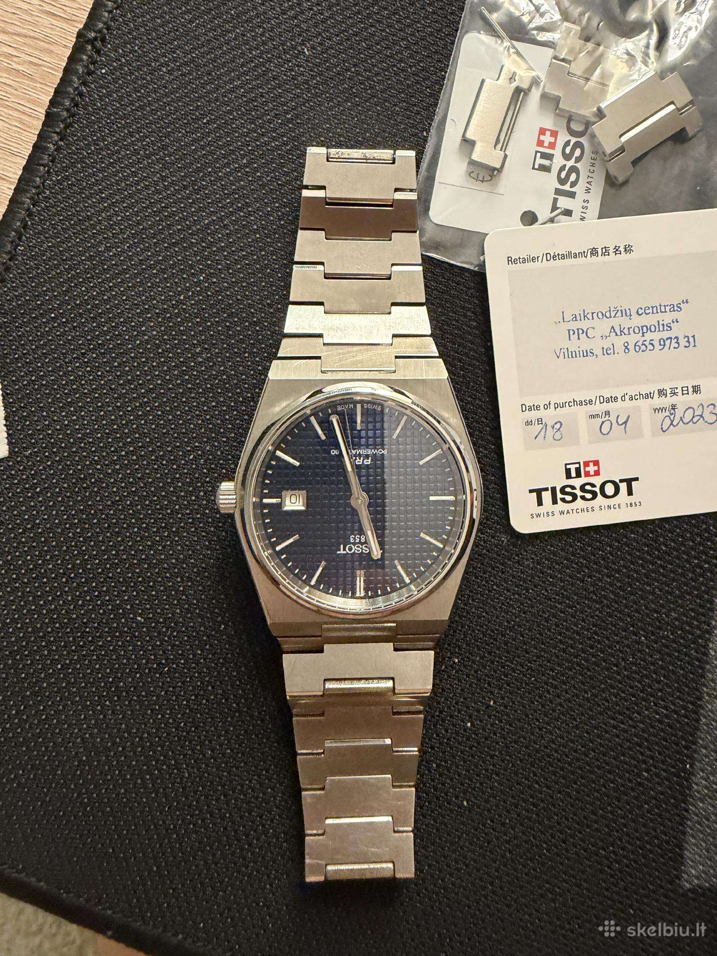 Tissot Prx 80 Powermatic 40 mm laikrodis