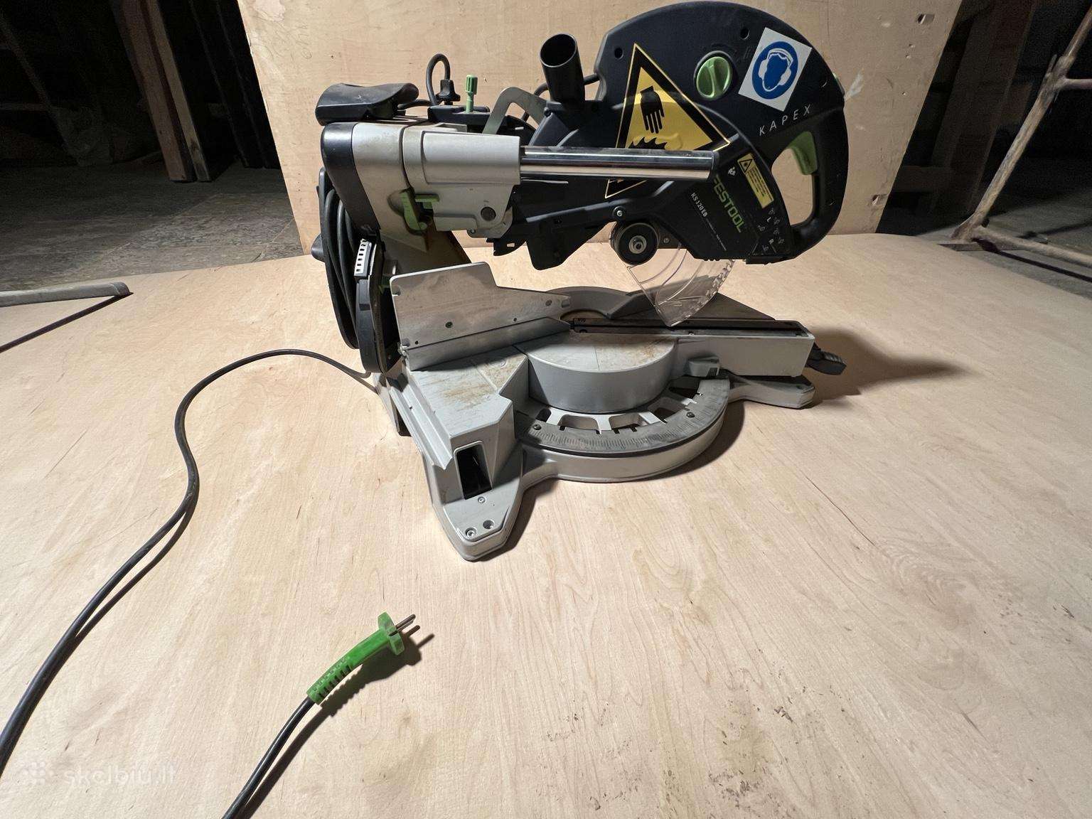 Festool Kapex Ks 120eb, 2011 m., po serviso