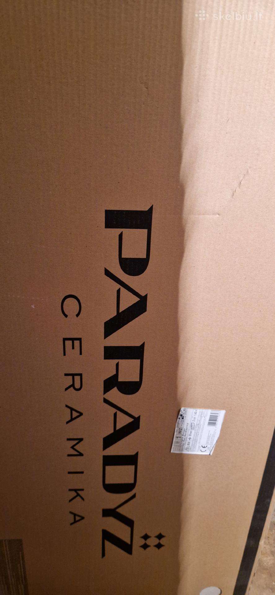 Parduodamos „Ceramika Paradyž" plytelės