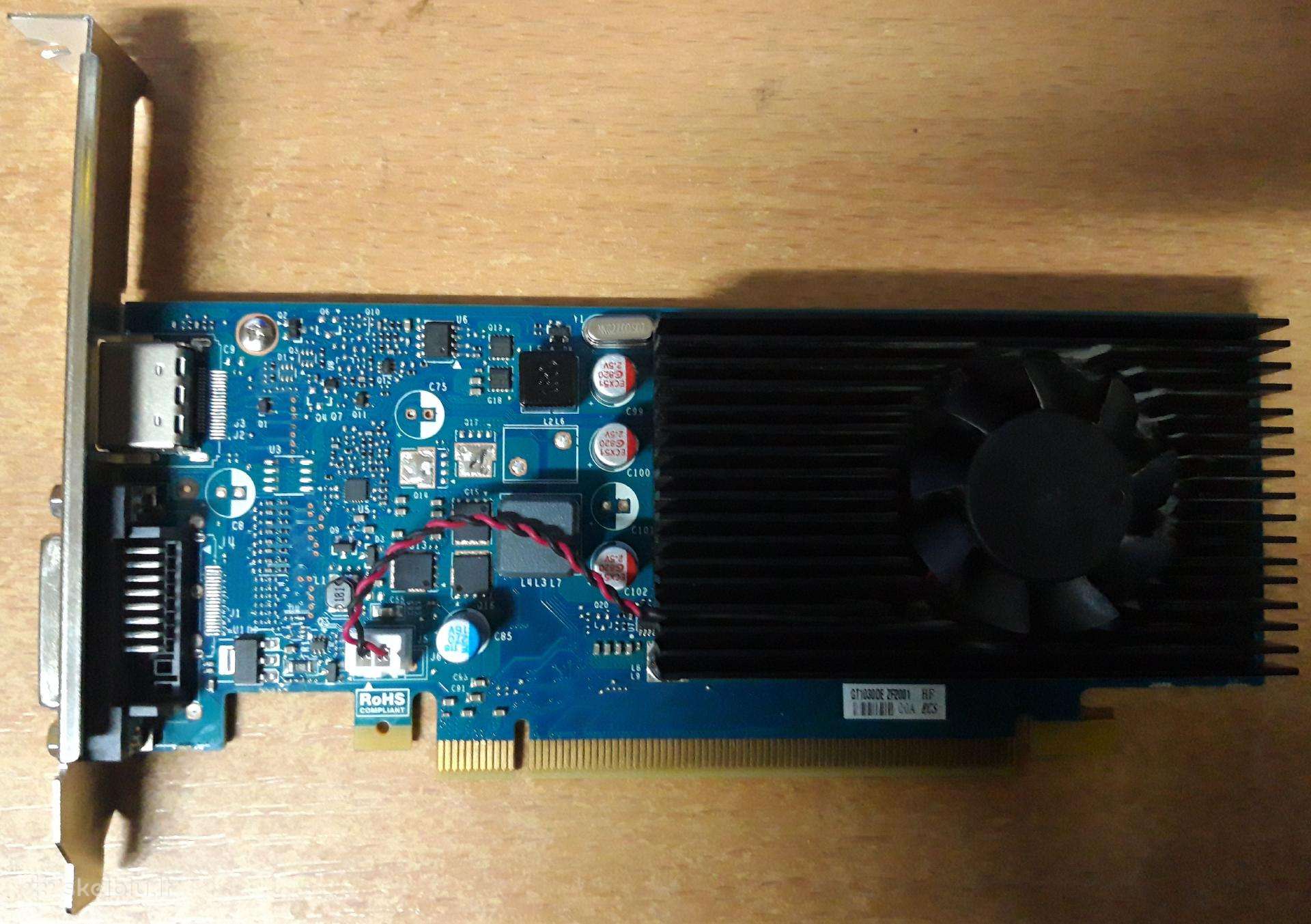 Vaizdo plokste: Nvidia Geforce GT 1030 2gb Gddr5