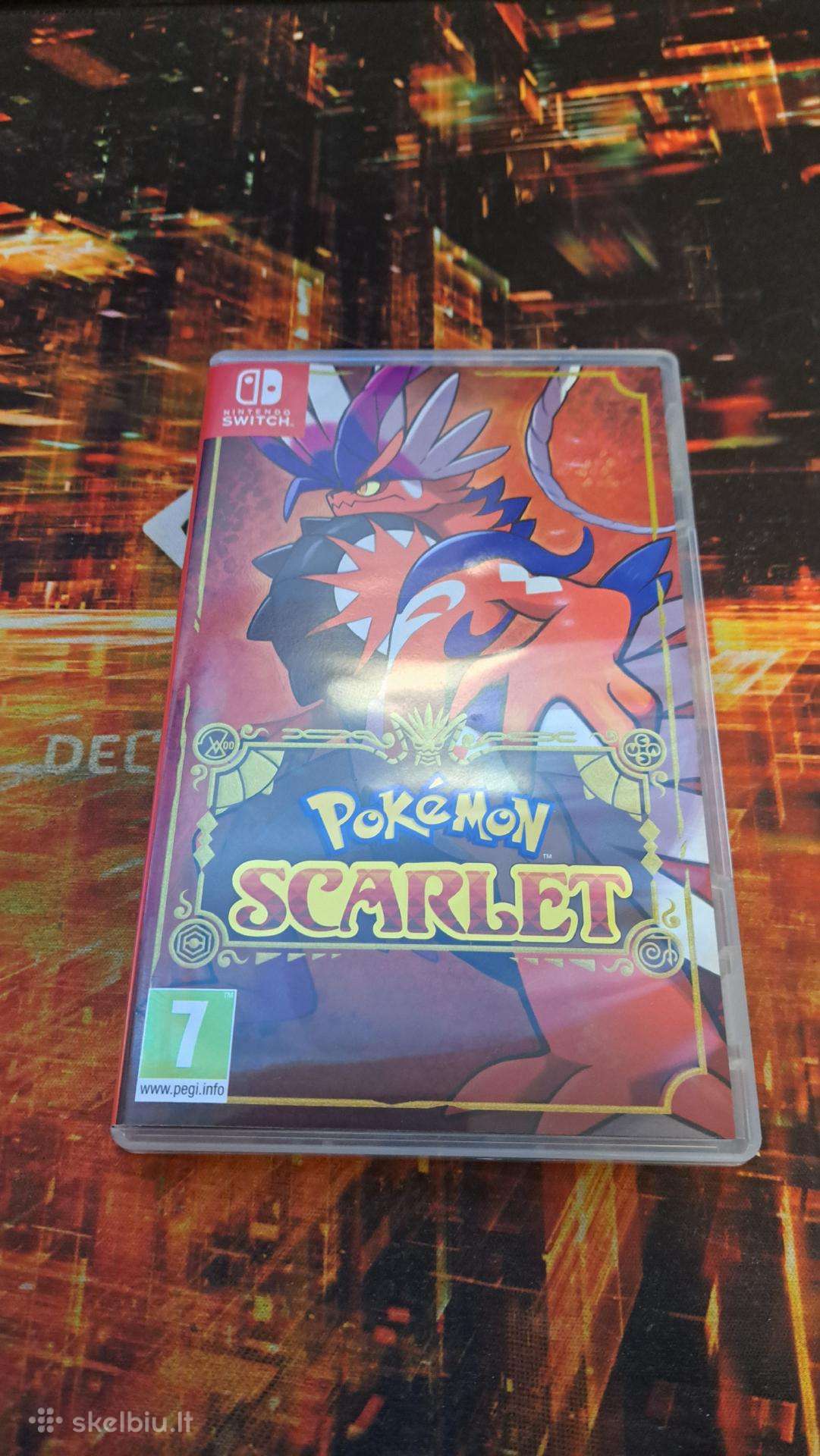 Parduodu switch pokemon scarlet