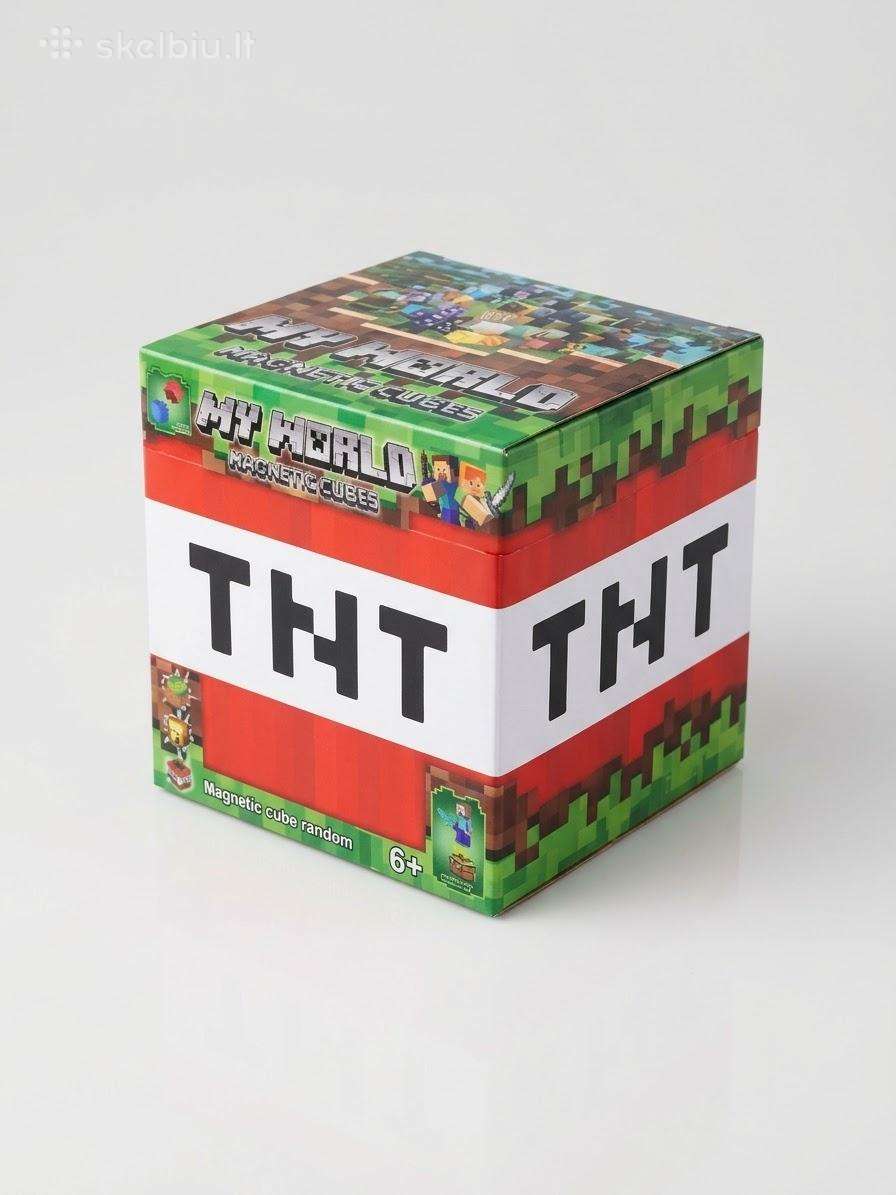 Minecraft magnetinis konstruktorius