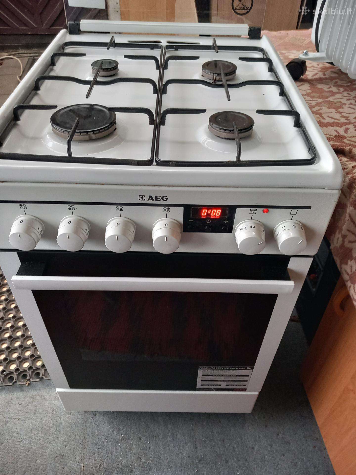 Dujine virykle Aeg su elektrine orkaite