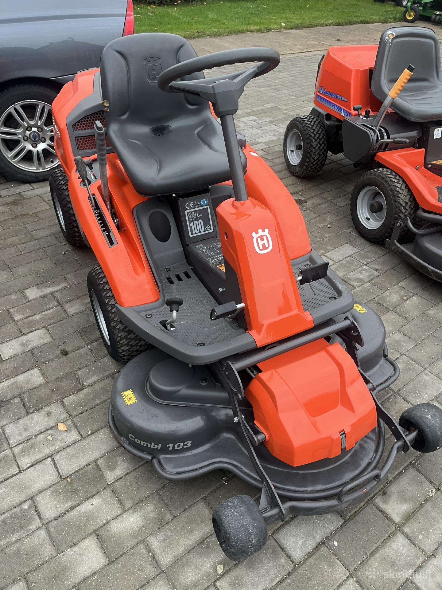 Husqvarna 4x4 visi varantys ratai raideris