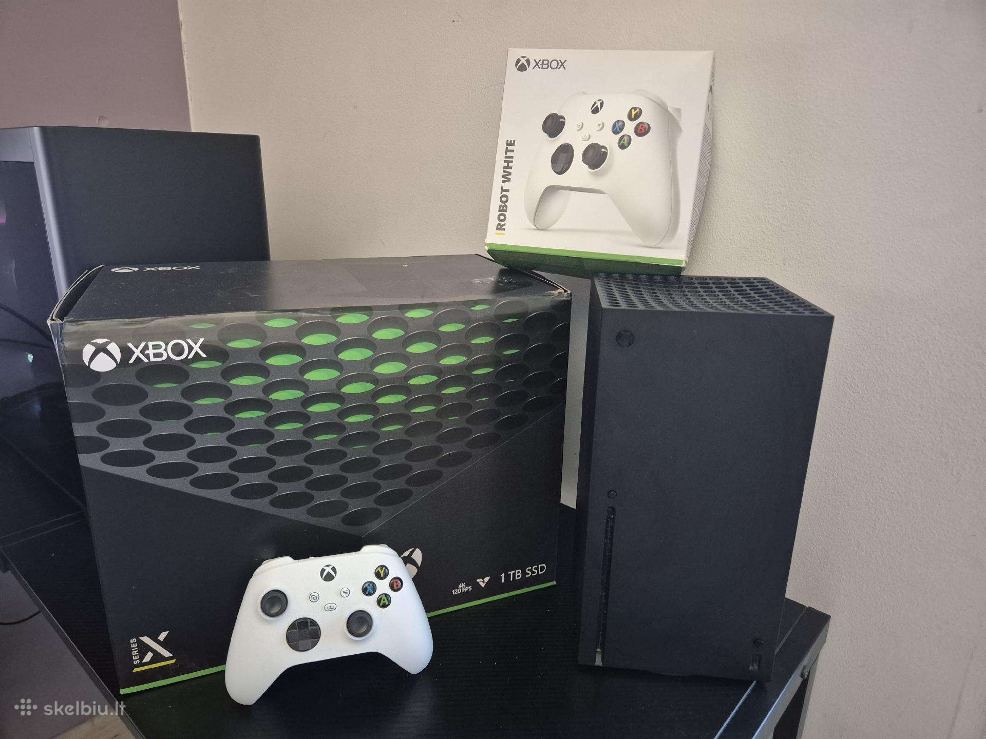 Xbox Series X 1tb (su diskasukiu) – kaip nauja