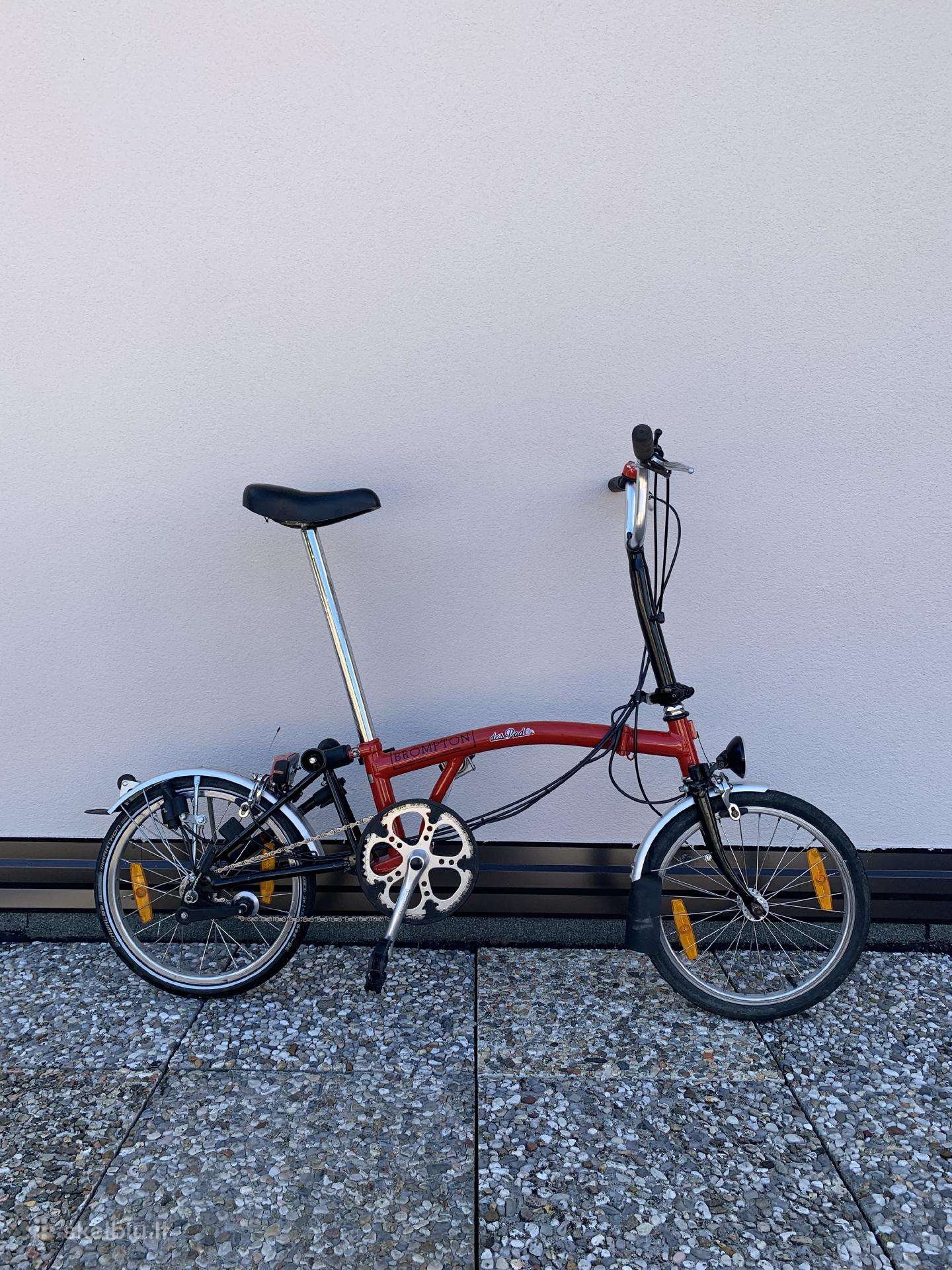 Brompton M3l sulankstomas dviratis