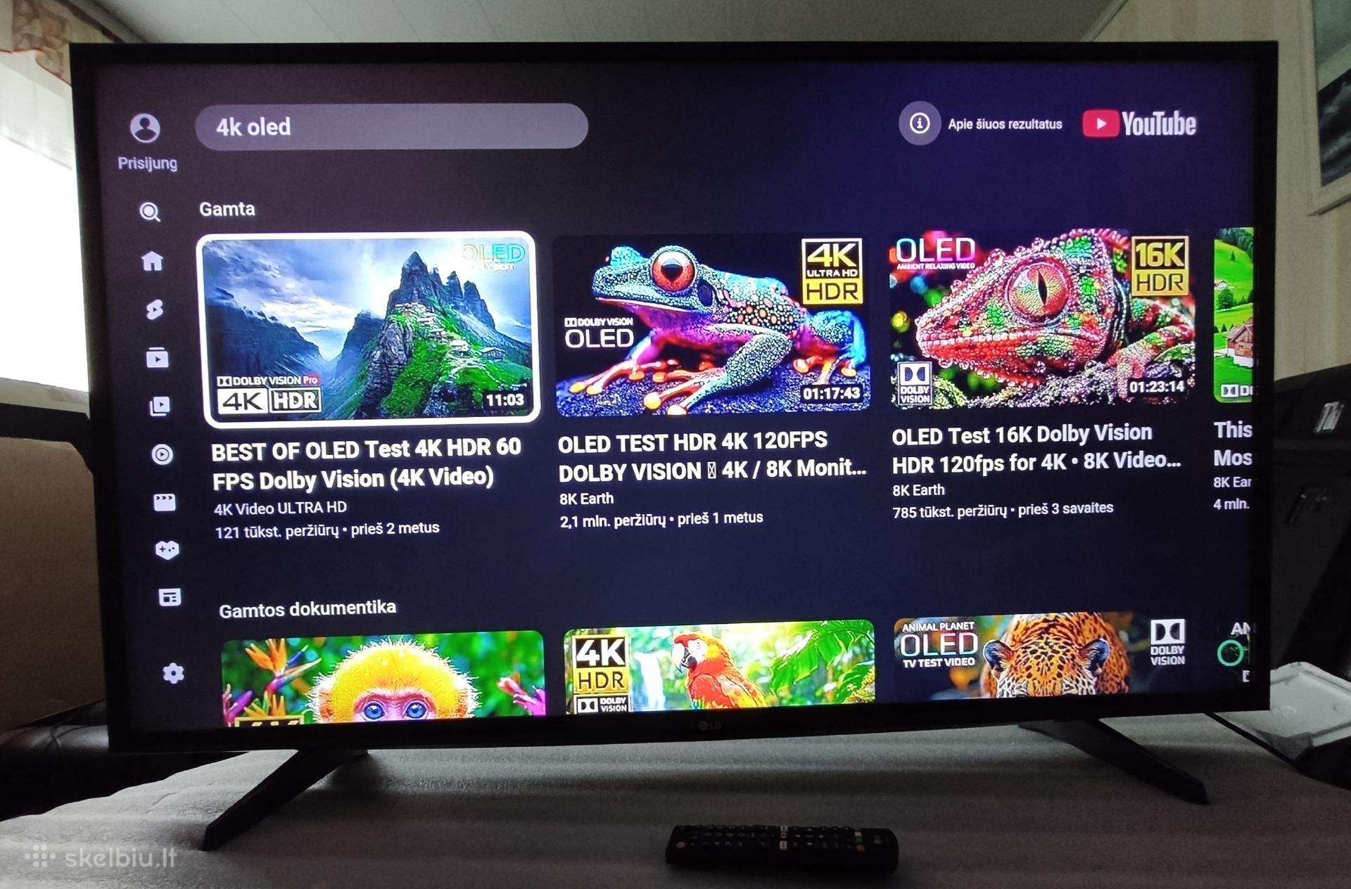 LG 43" 109cm Smart 4k Uhd