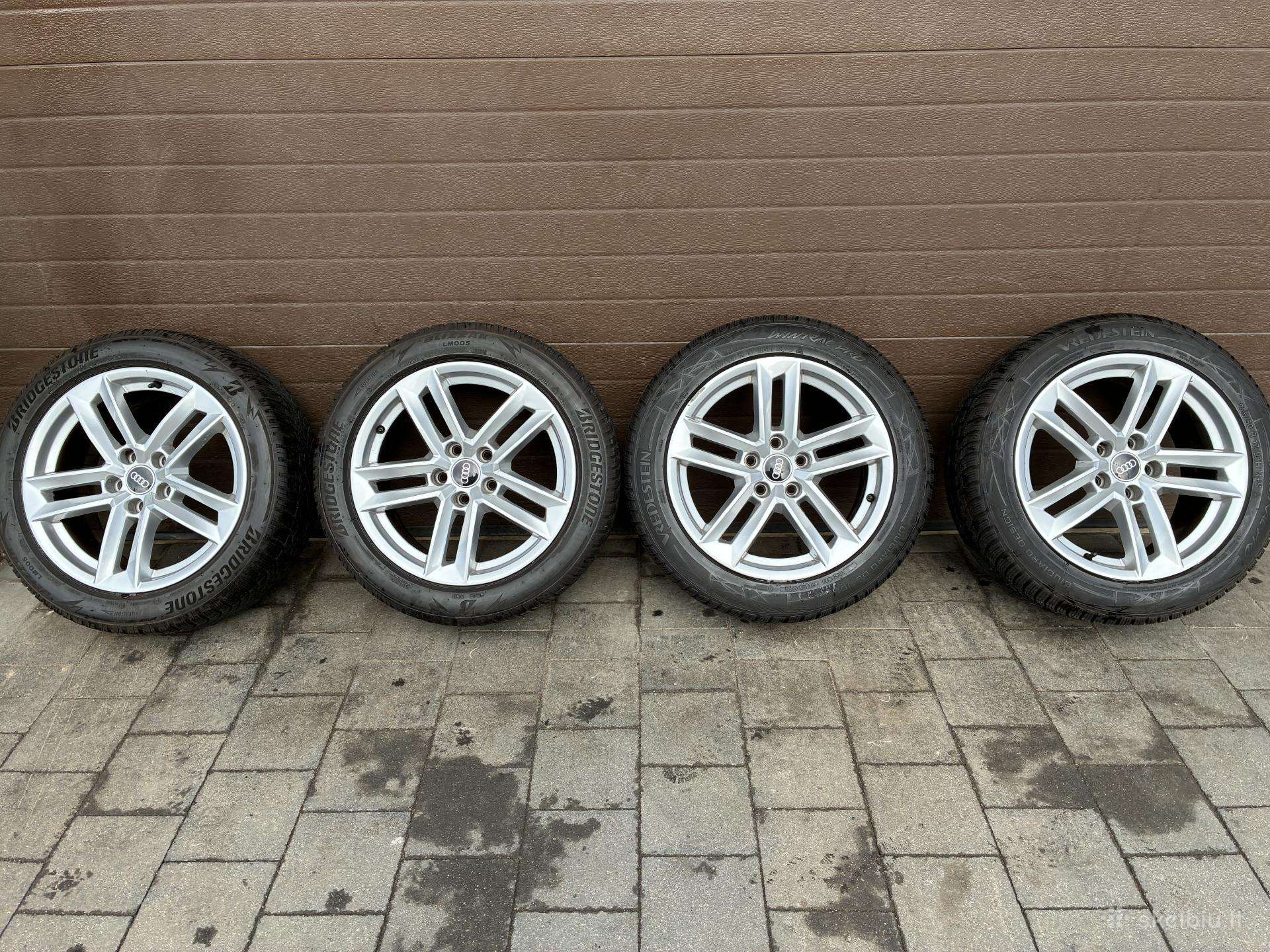 Originalūs Audi A4 B9 R17 ratai su padangomis