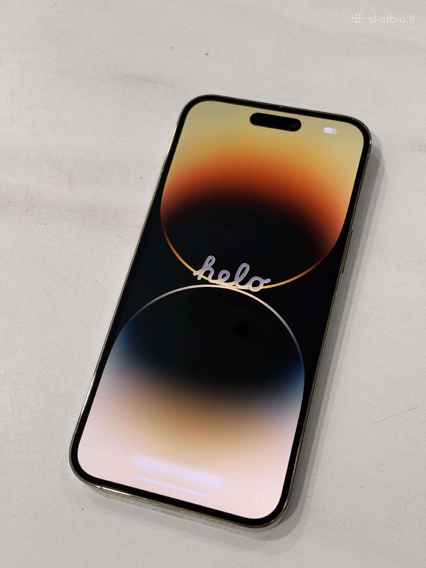 iPhone 14 Pro Max puikios būklės, baterija 92%