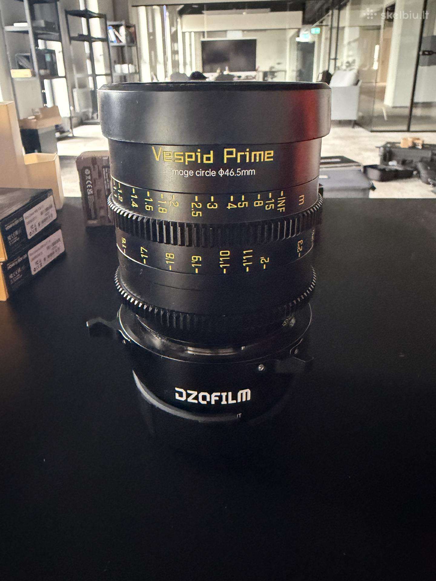 Dzo Vespid Prime 50mm T2.1 Pl to E