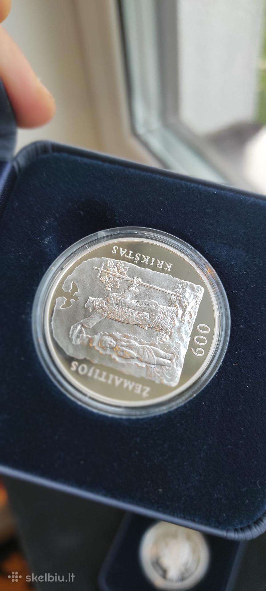 Sidabras Žemaitijos krikštas 50 LT
