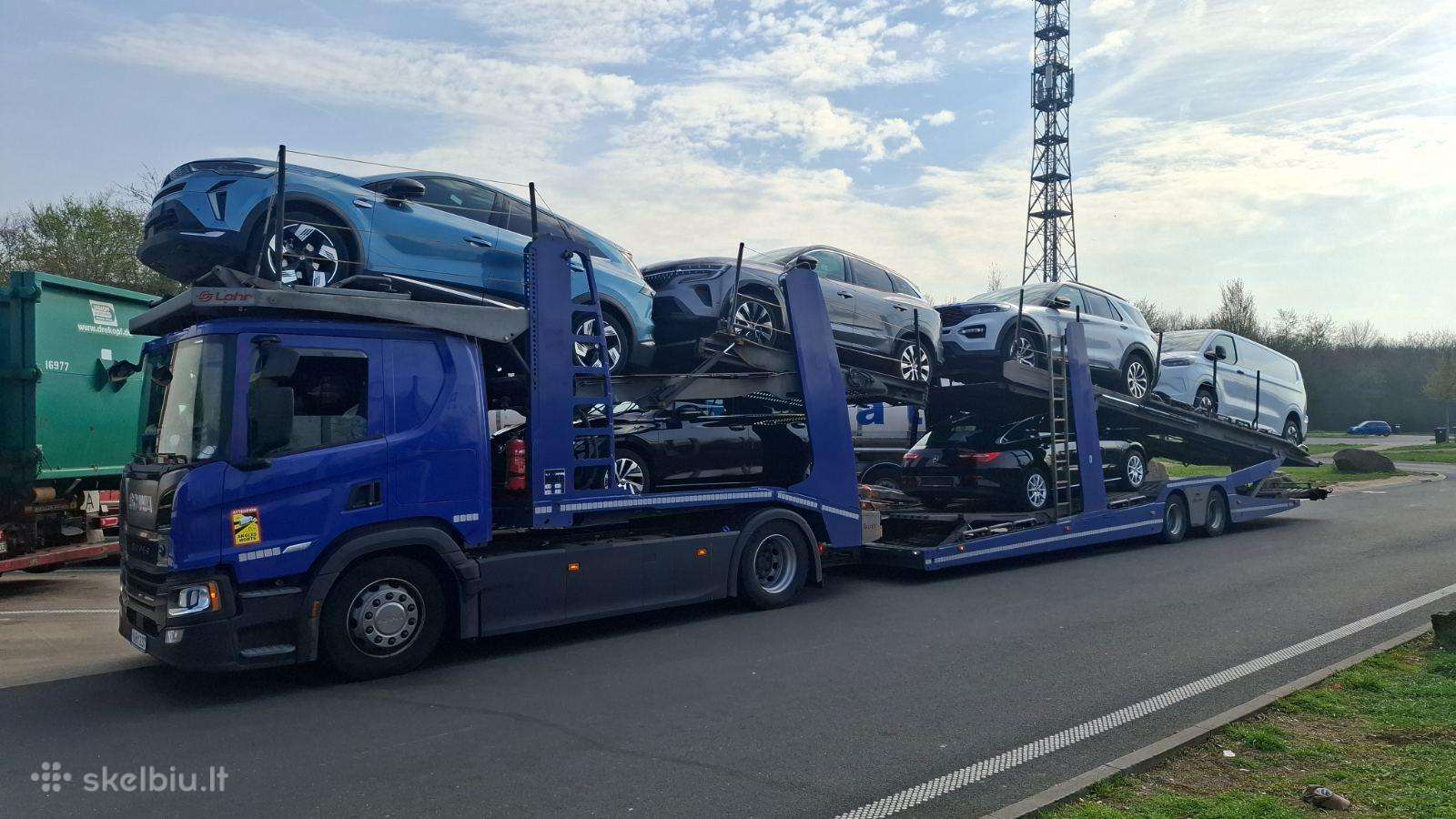 Ieškomas vairuotjas darbuo Eu su dideliu autovežiu
