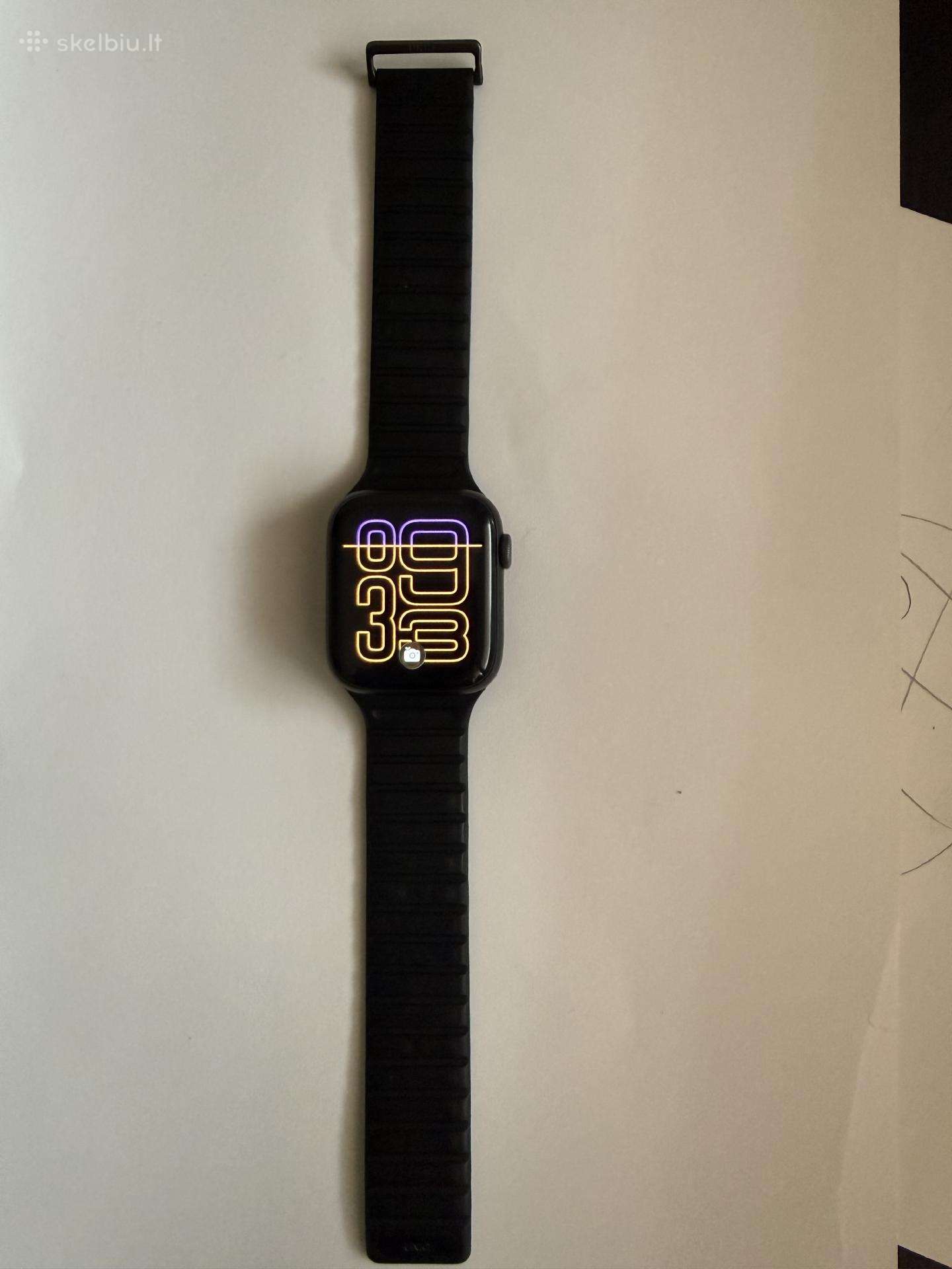 Apple watch 6 44mm juodas