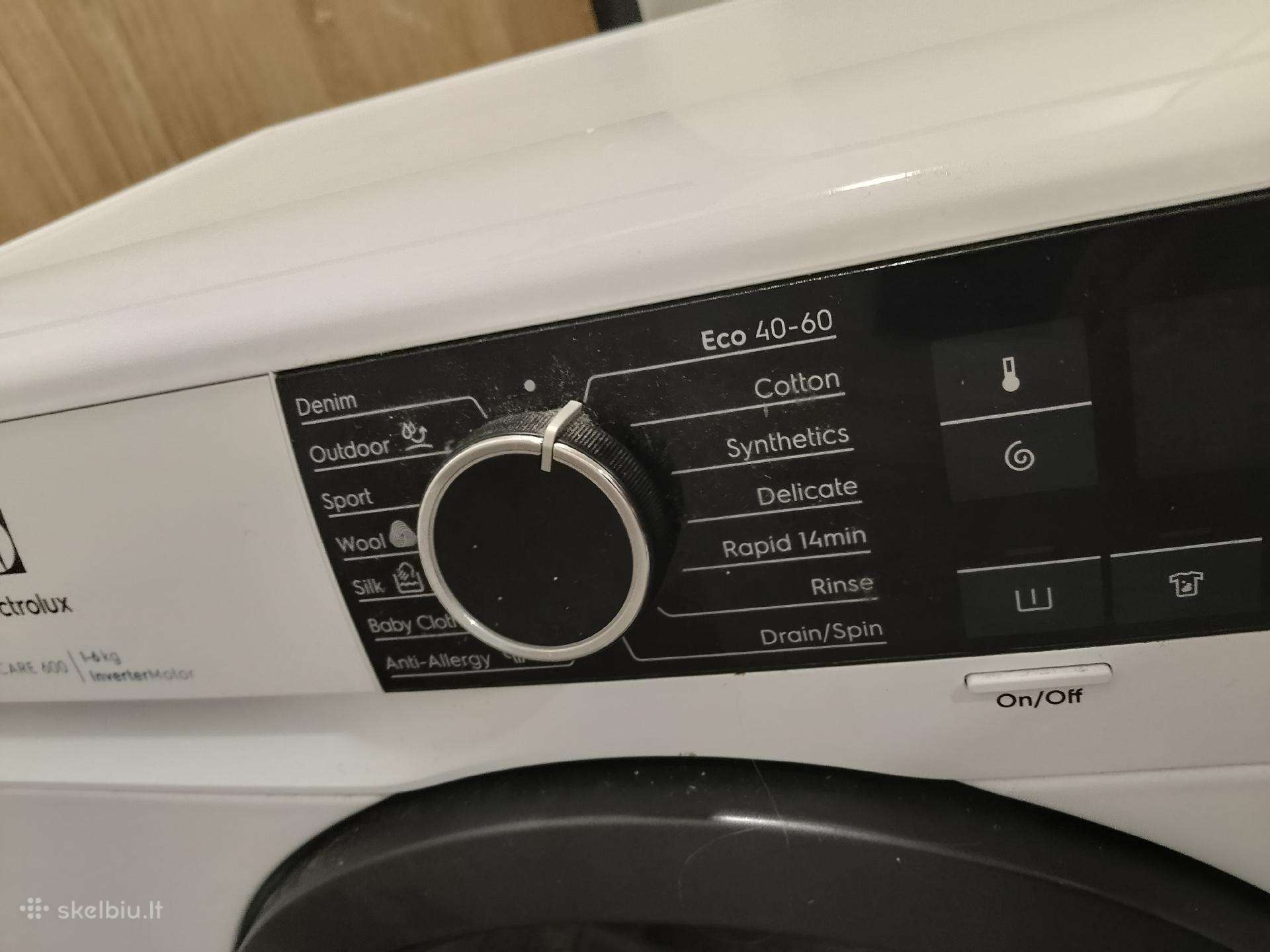 Skalbimo mašina Electrolux perfectcare 600