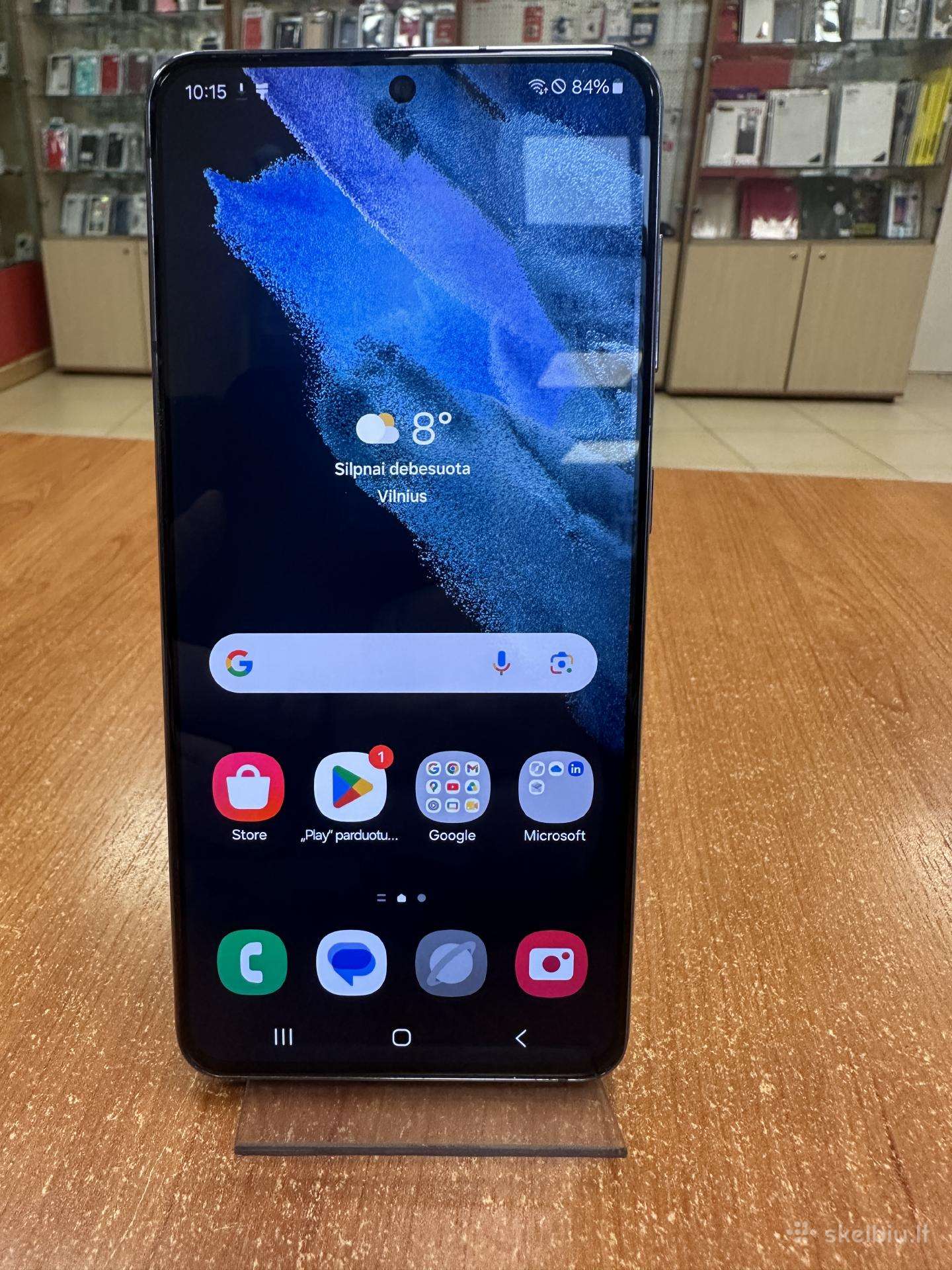 Samsung Galaxy S21 5G 128gb (naudotas)