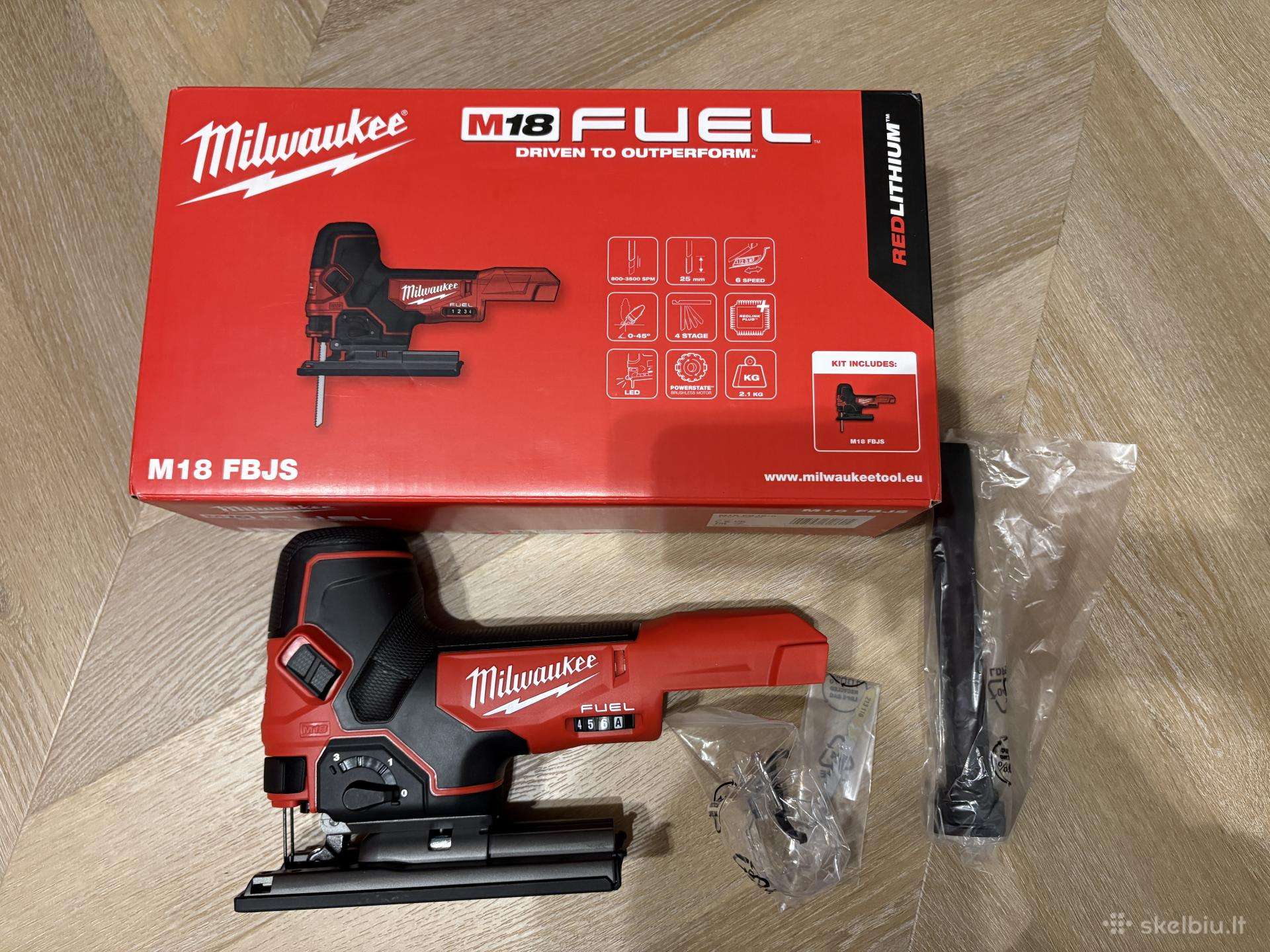 Milwaukee siaurapjuklis m18 fbjs