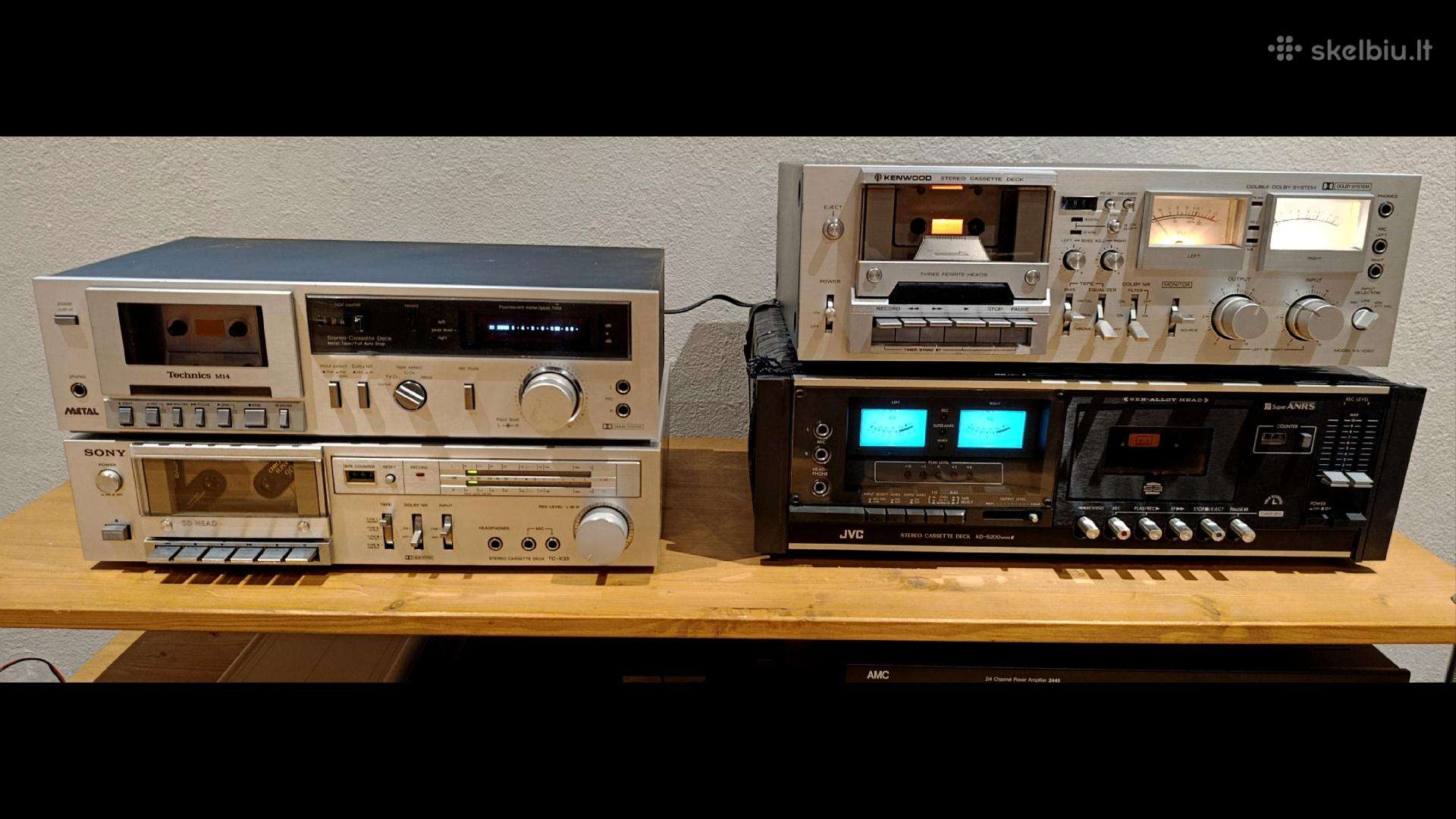 Dekos Technics, Sony, Kenwood, JVC