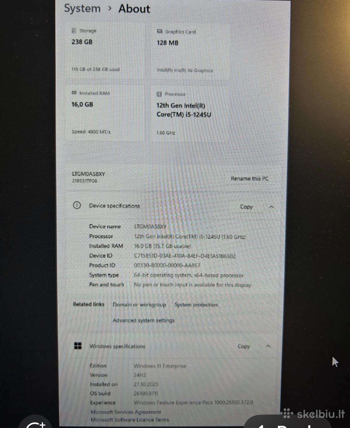 Lenovo Thinkpad T14s Gen 3