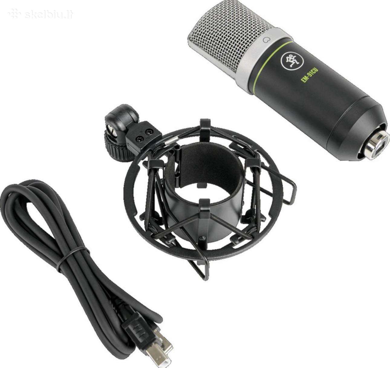 Mackie Em-91cu Usb condencer mikrofonas