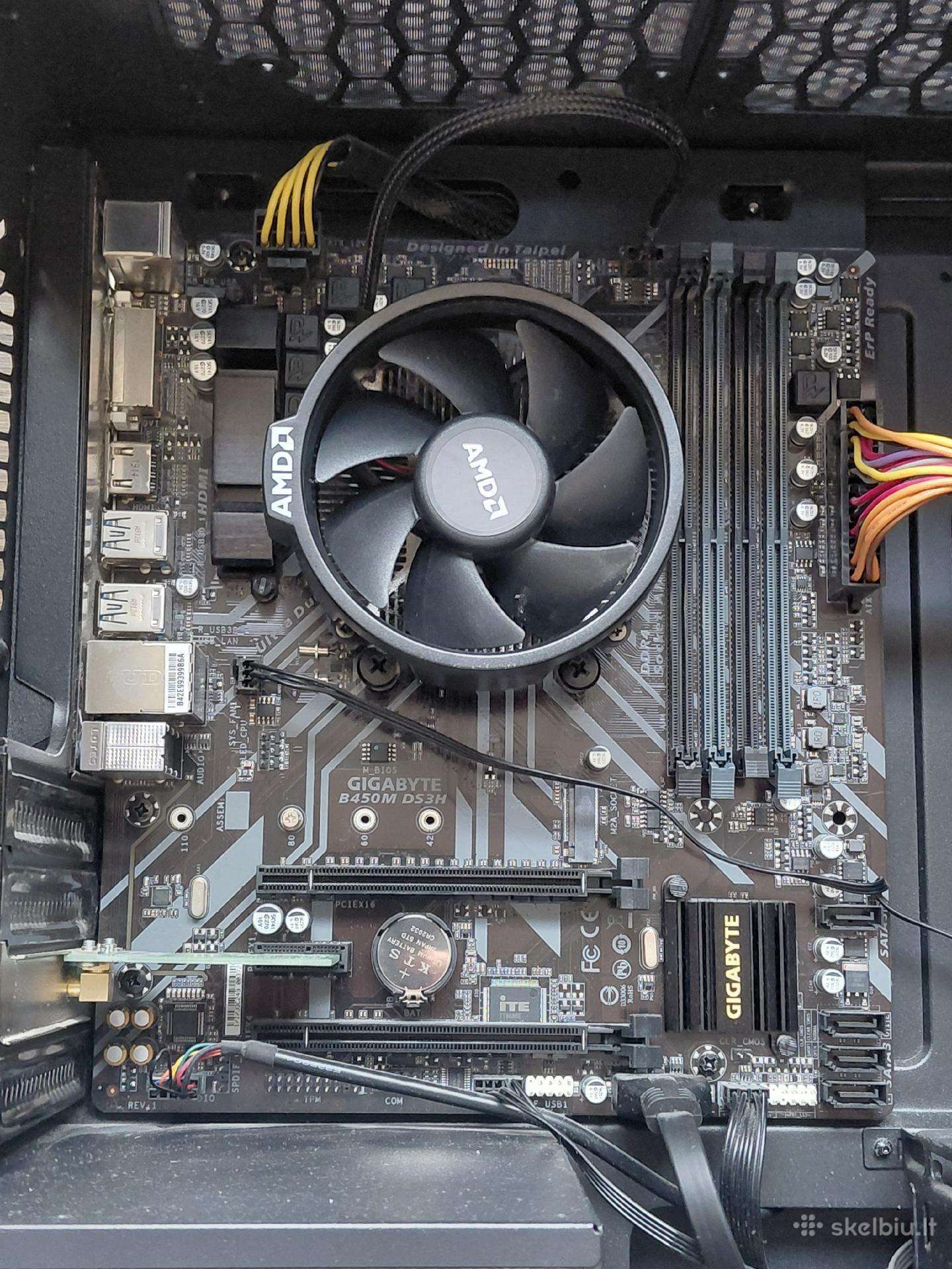 Pagrindine plokste B450 su ryzen