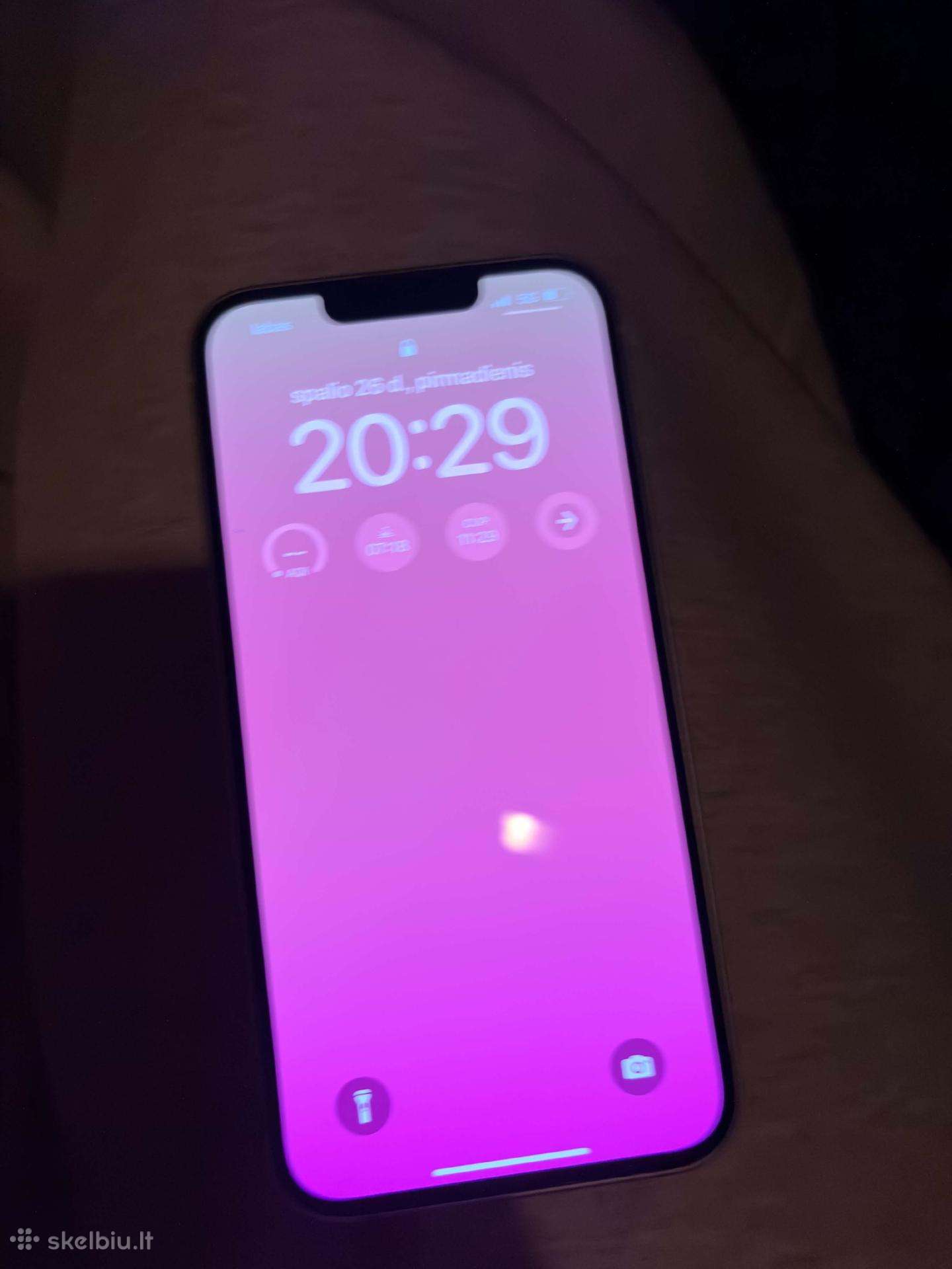 Parduodu iPhone 13 Pink 128 GB baterija 90