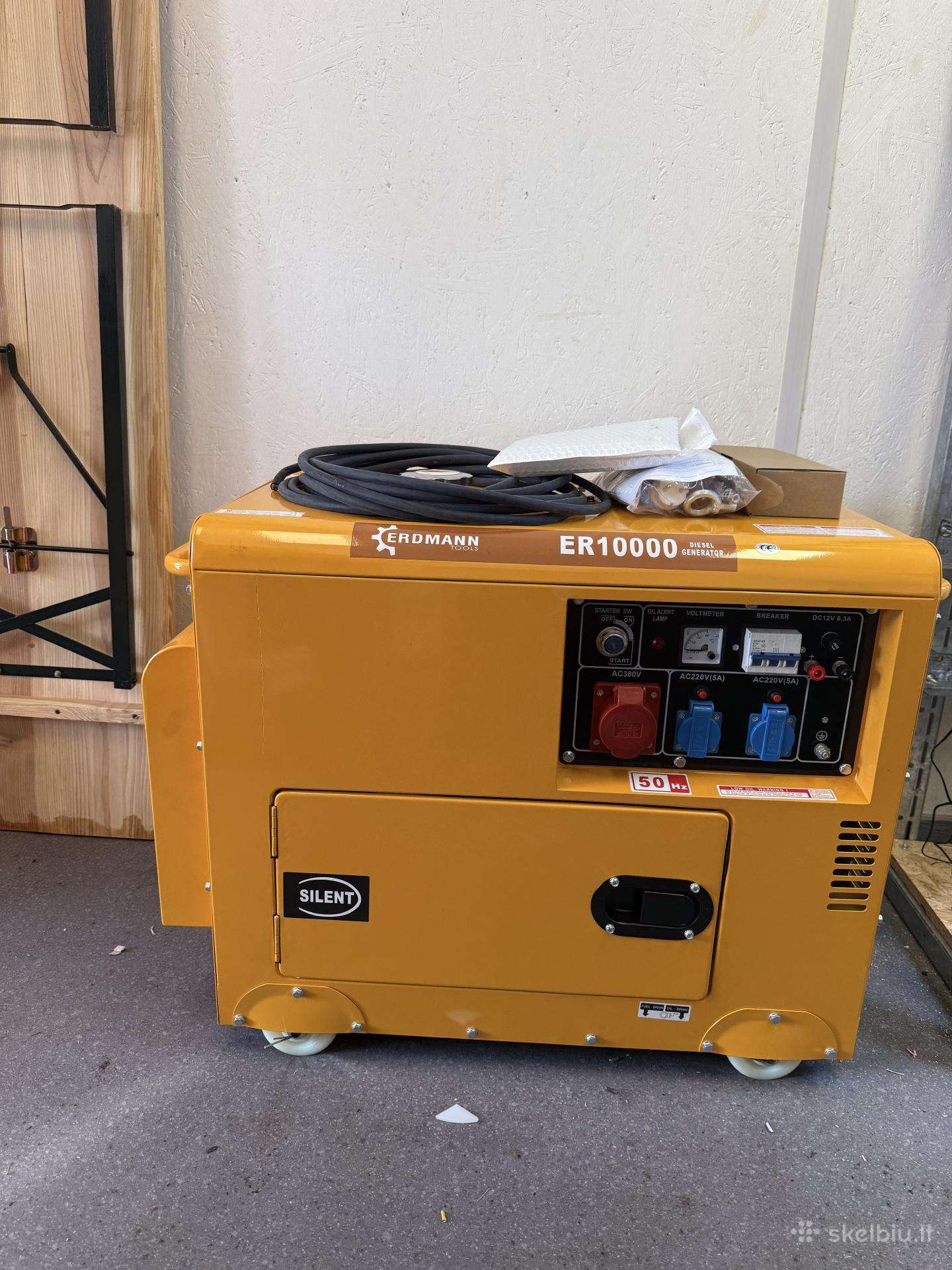 Dyzelinis generatorius 10kw Erdmann