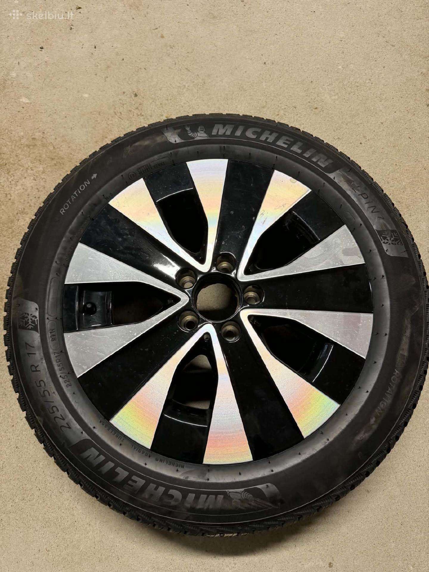 Michelin Alpin 7 žieminės padangos su ratlankiais