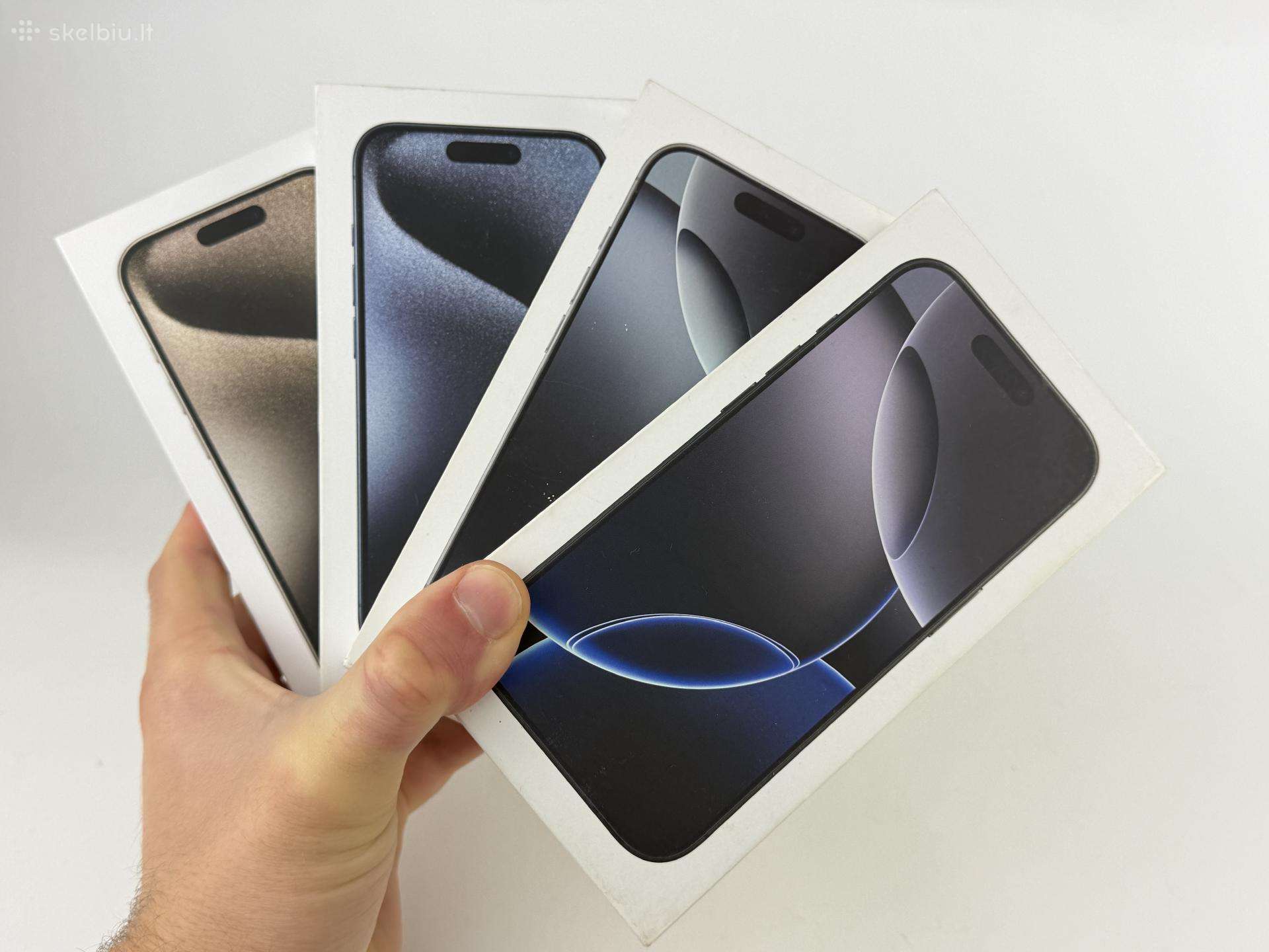 iPhone 15 Pro 256 Natural Kaip Naujas 10/10