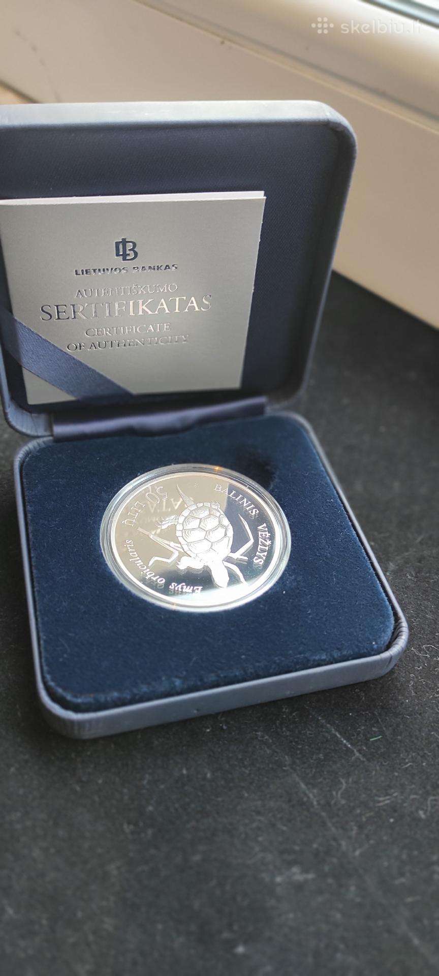 Sidabras vežlys 50 LT