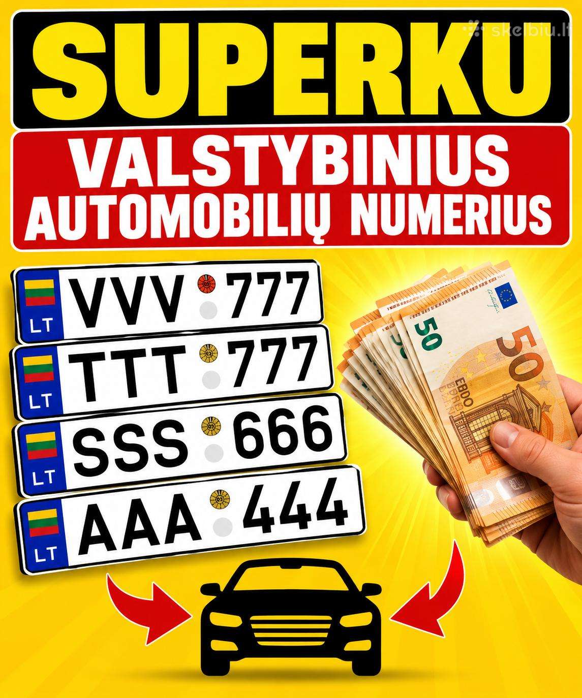 Superku Valstybinius Automobilių numerius
