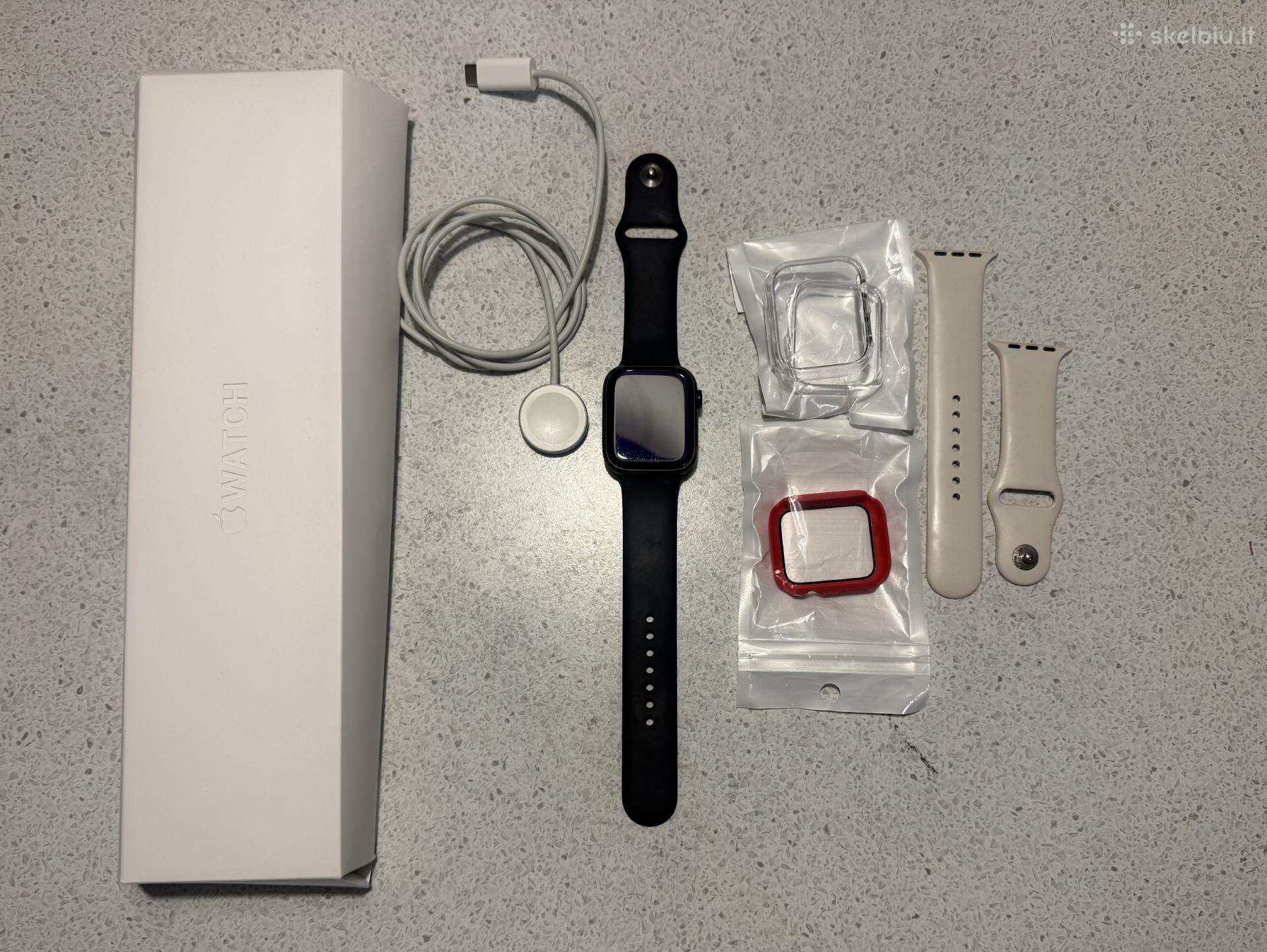 Apple Watch 8 45mm + galima esim