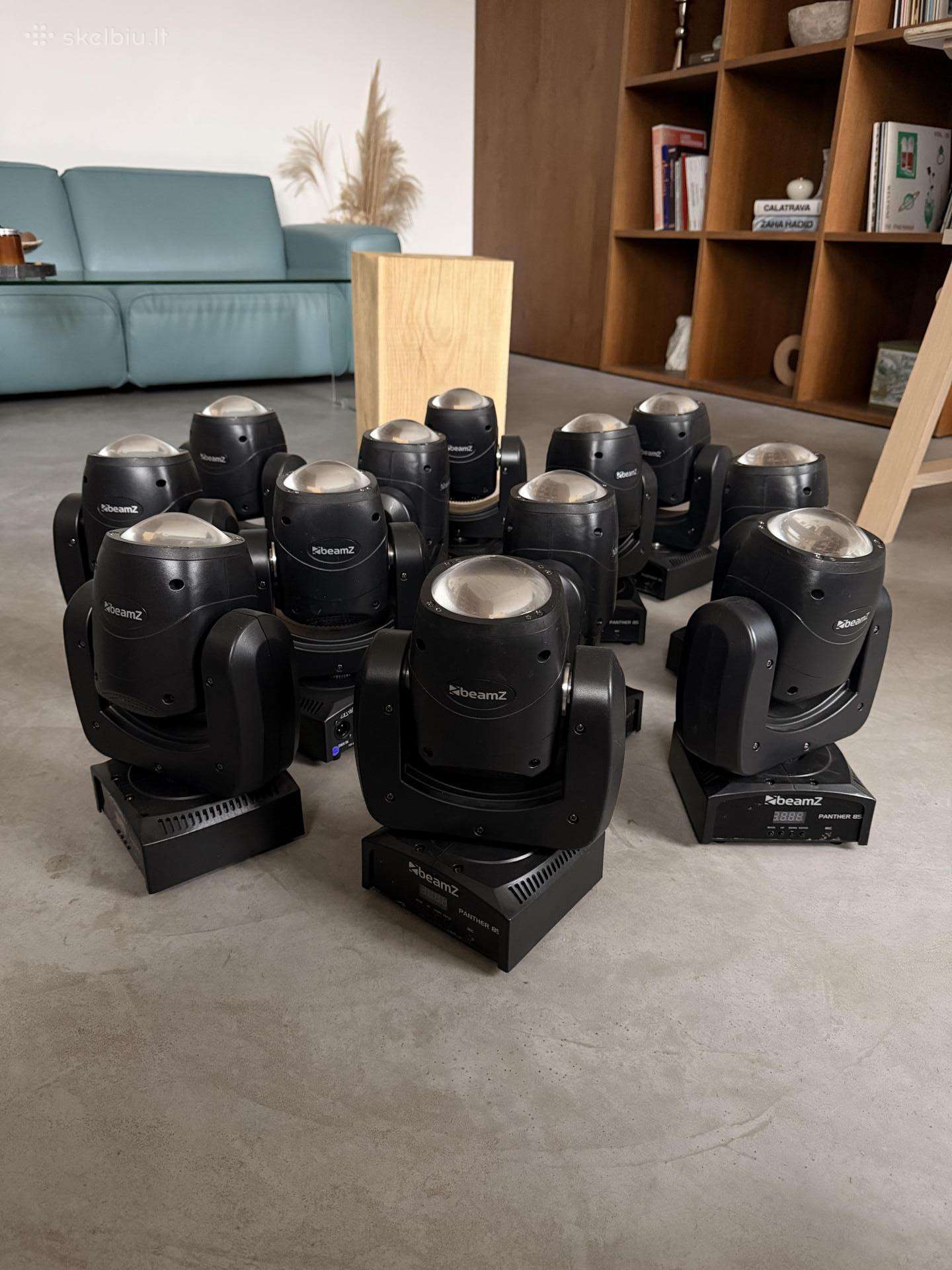 Parduodu Beamz Panther 85 LED Beam Moving Heads