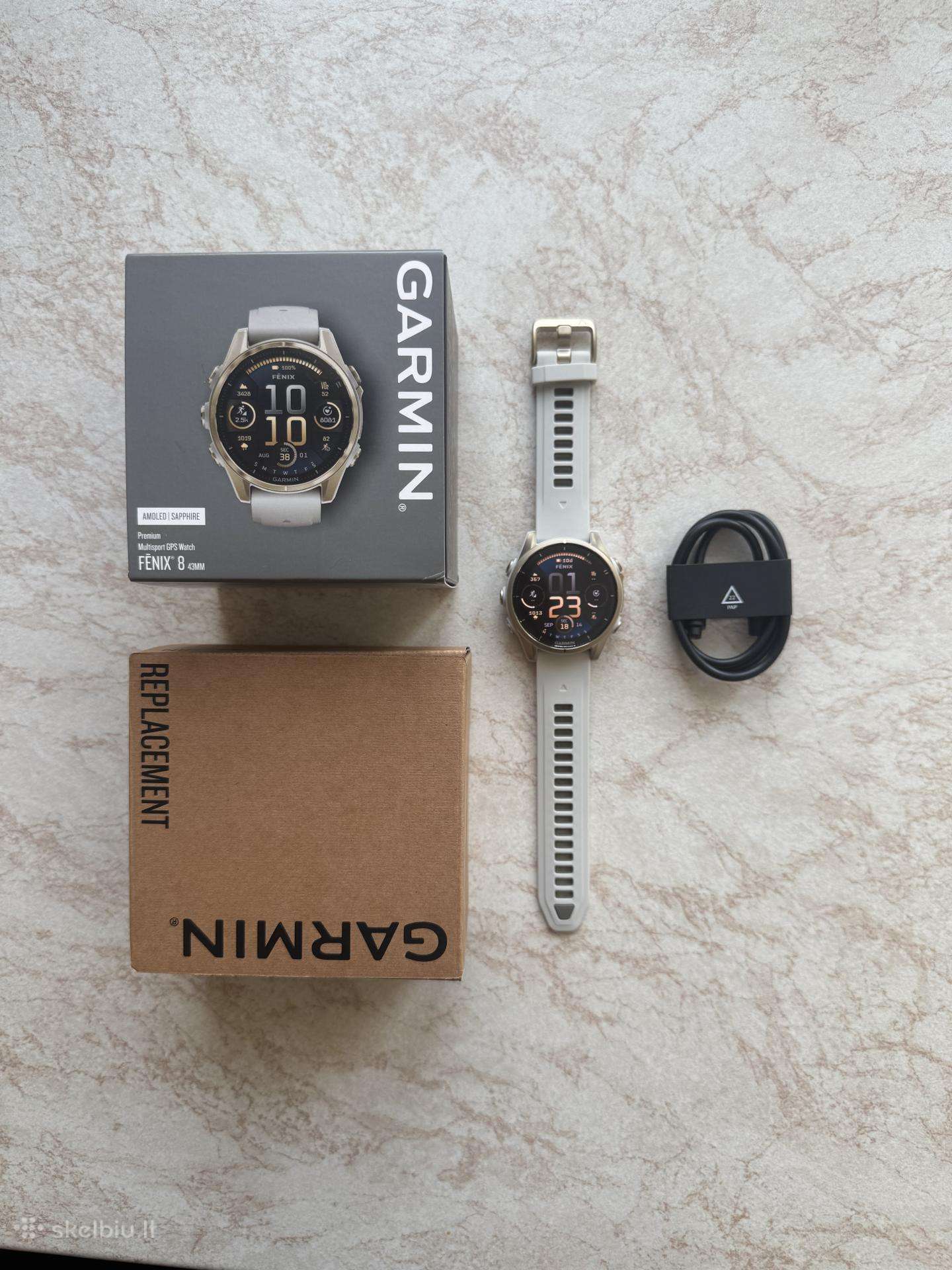 Garmin Fenix 8 Amoled Sapphire 43 mm