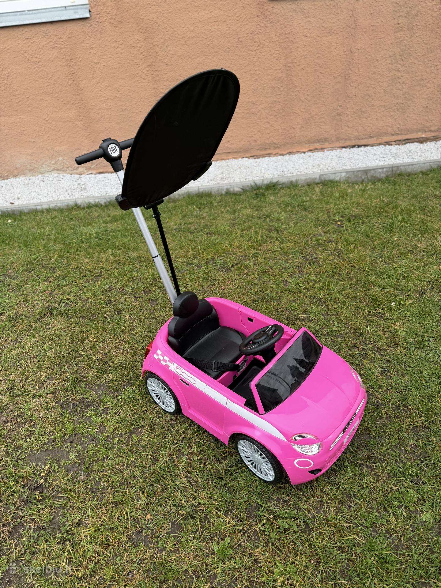 Vaikiškas stumiamas automobilis-stumdukas