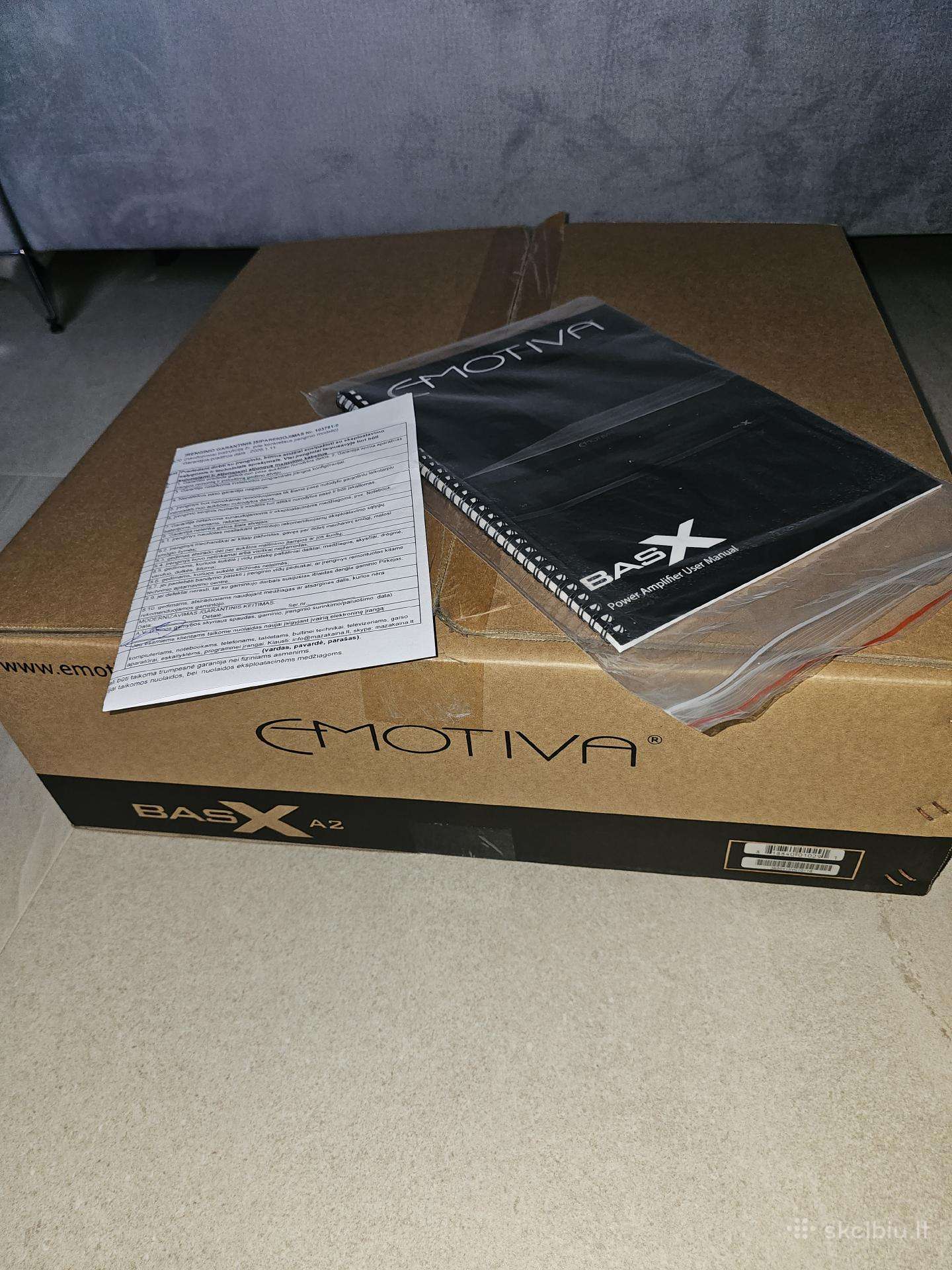 Emotiva Basx A2 -2x 160w 8