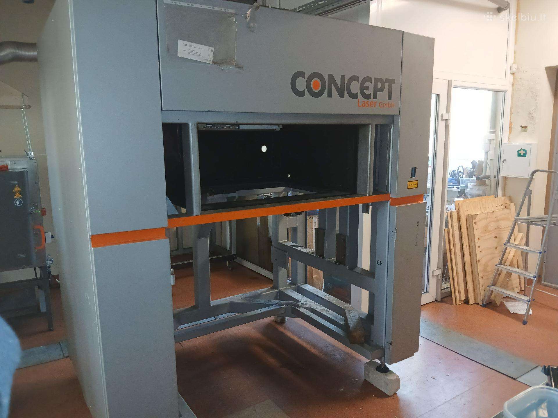 Masyvus pramoninis metalo rėmas (Concept Laser)