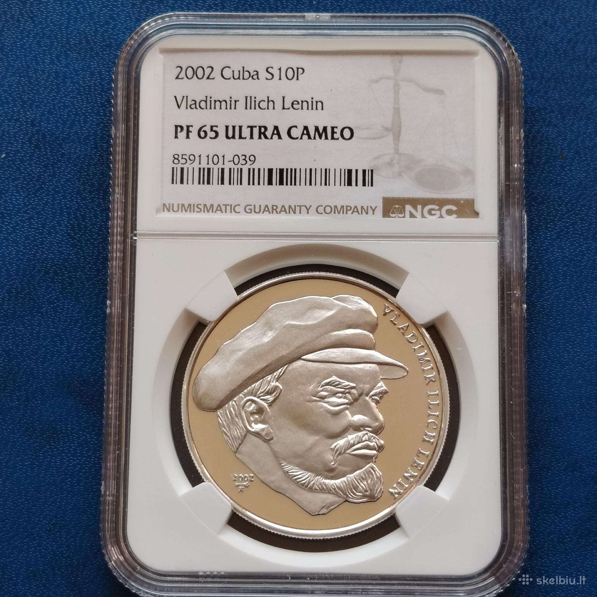 Kuba 10 pesu 2002 Vladimir Lenin