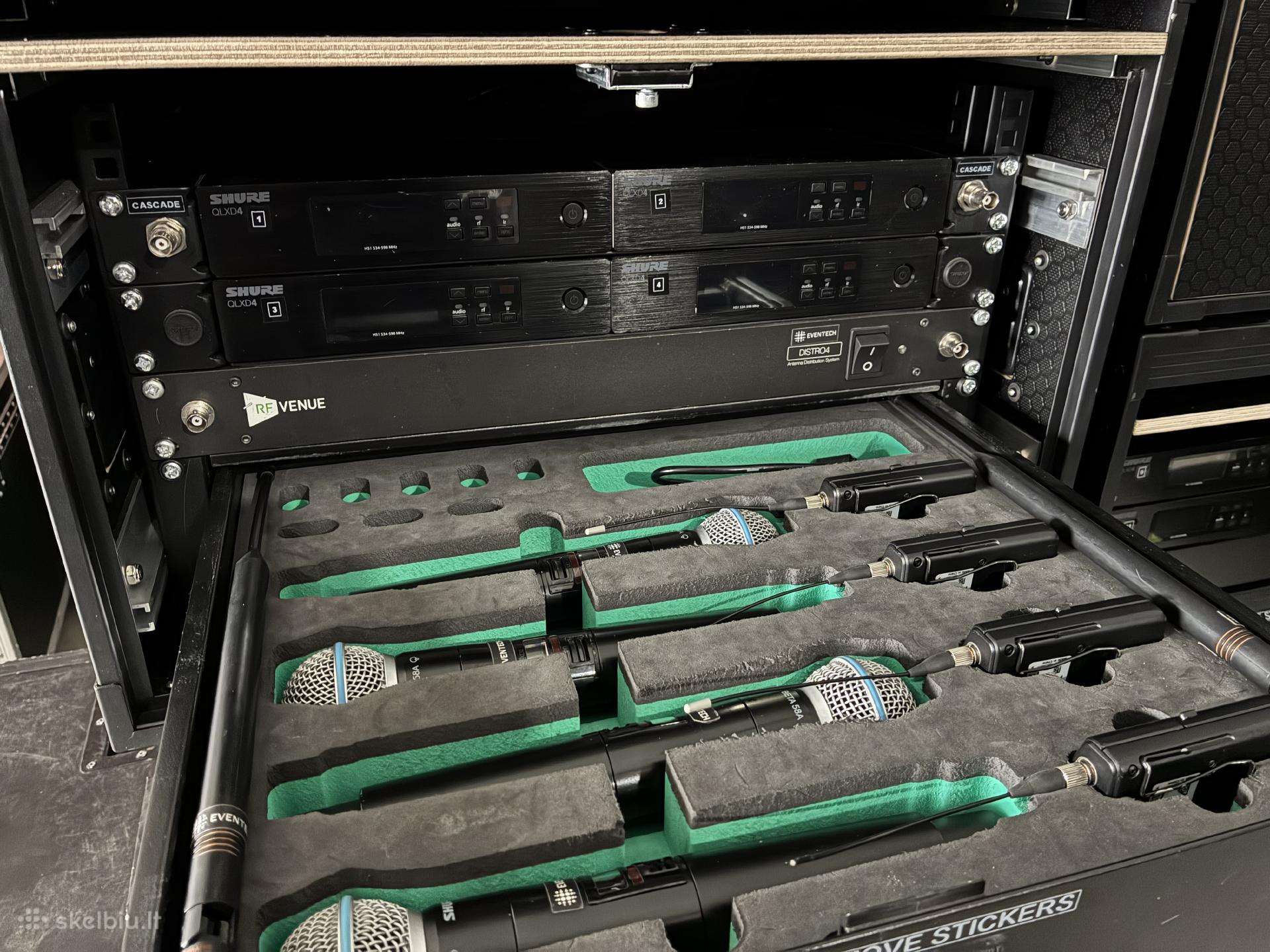 Shure Qlxd radio sistemos