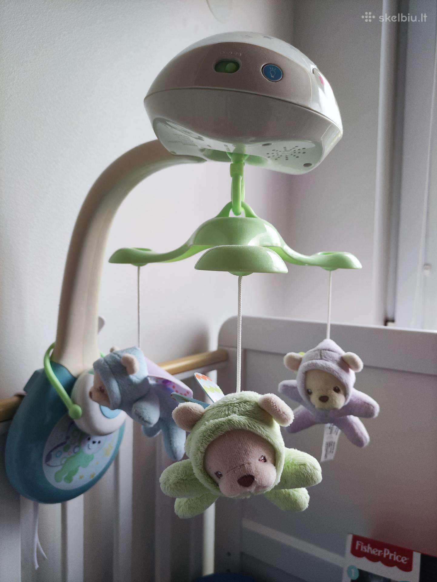 Fisher price muzikinė karuselė kudikiui