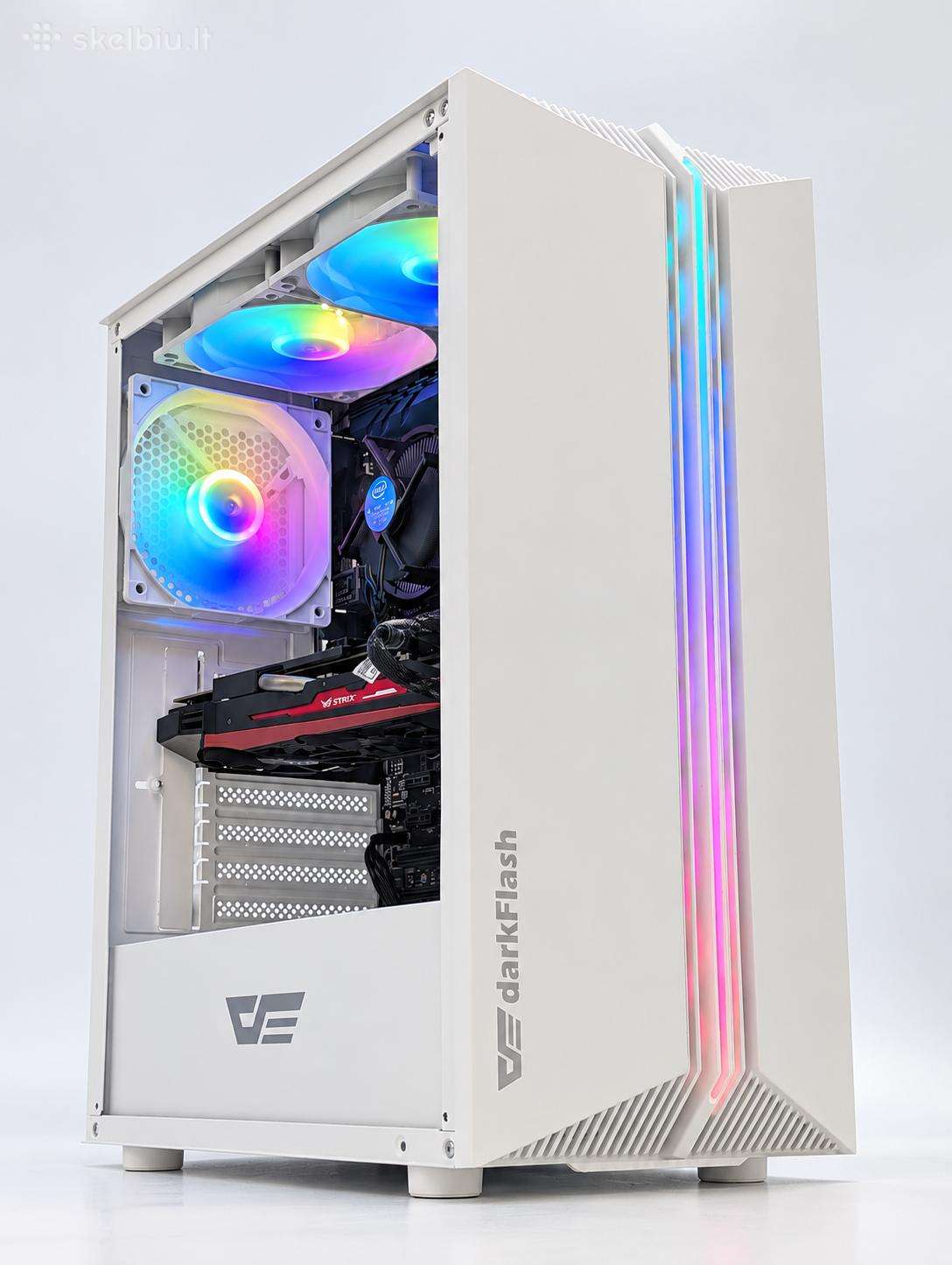 Žaidimų Pc i7-4770 32gb SSD+HDD R9 390 8gb