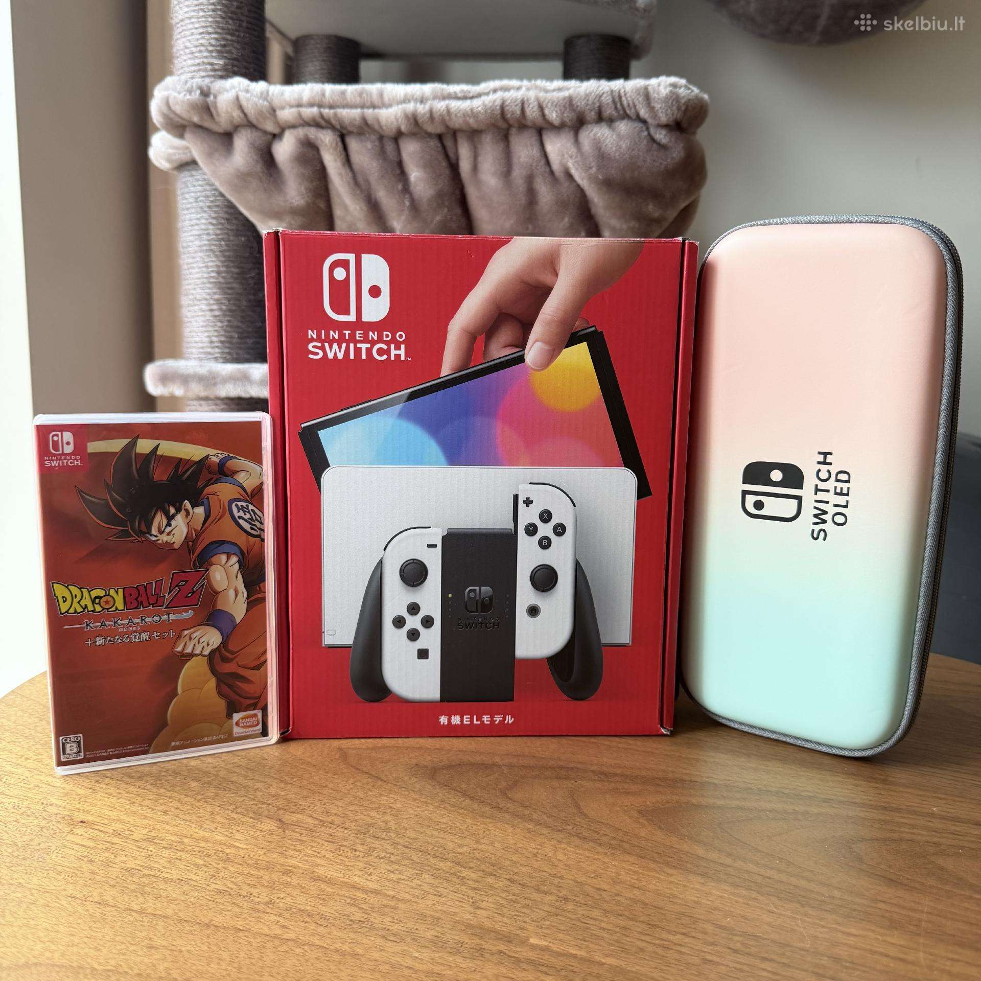 Nintendo Switch Oled + Dragon Ball Z žaidimas