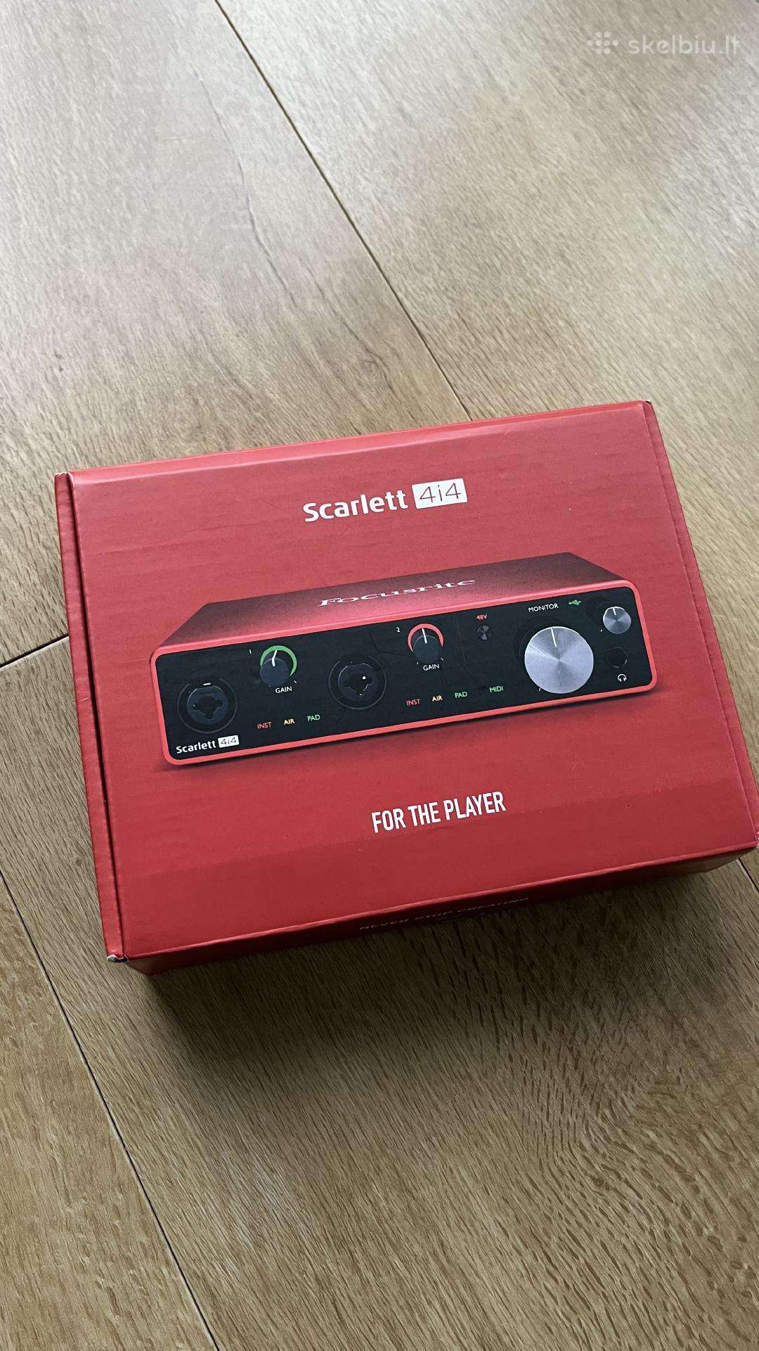 Focusrite Scarlett 2i2 3rd Gen