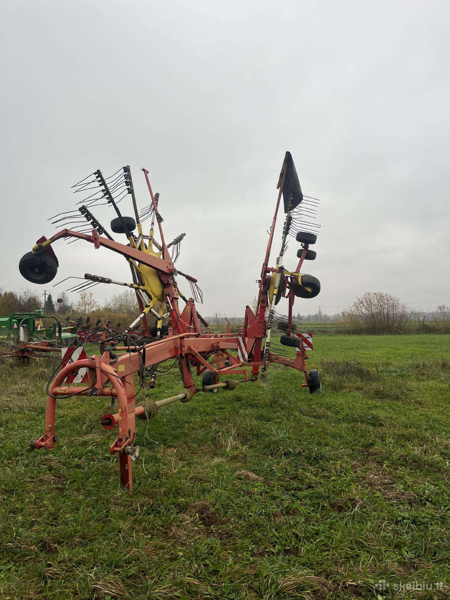 Pottinger ir krone grėbliai
