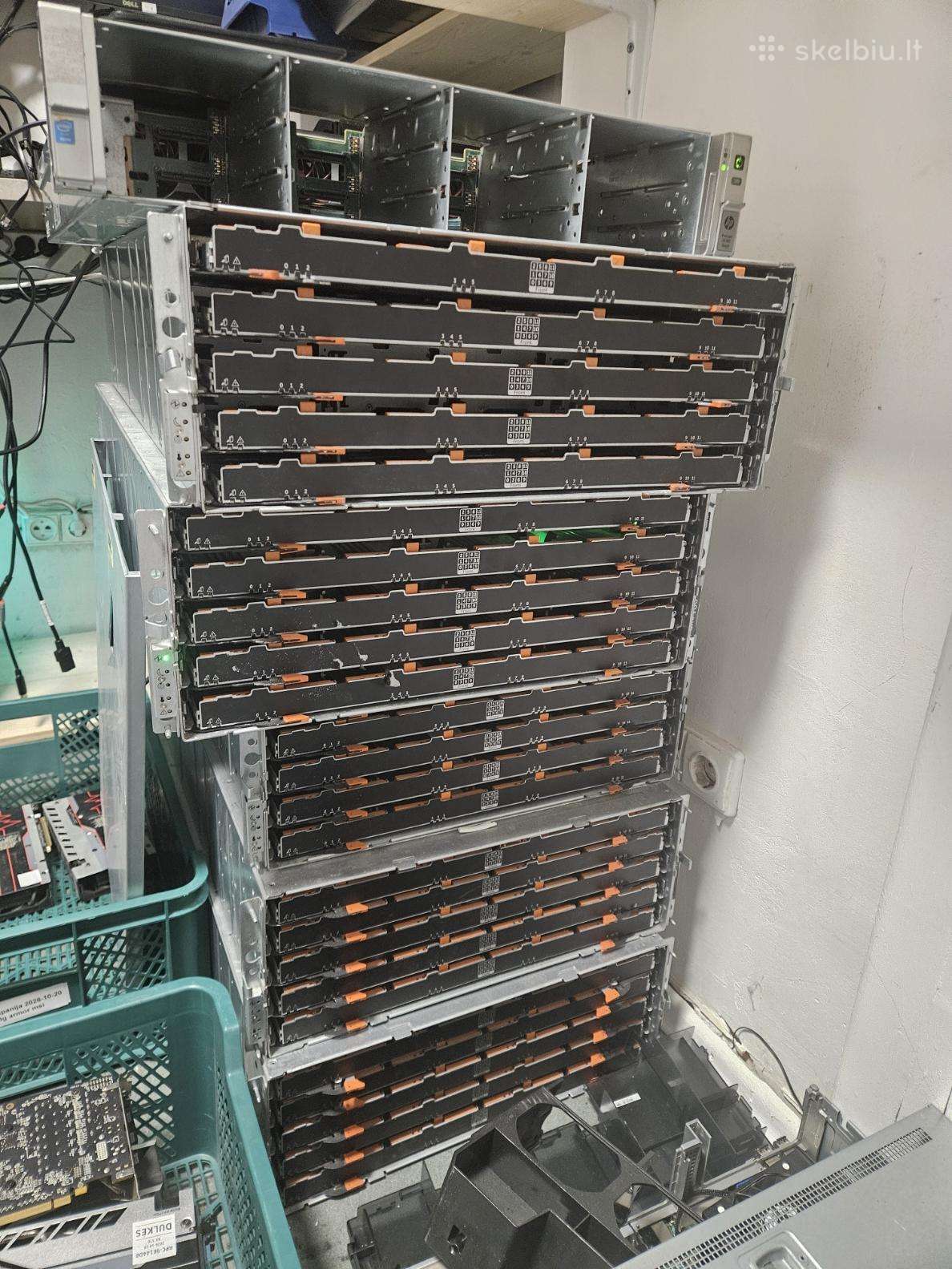 Dell Powervault Md3060e 60 lizdu Sas diskams
