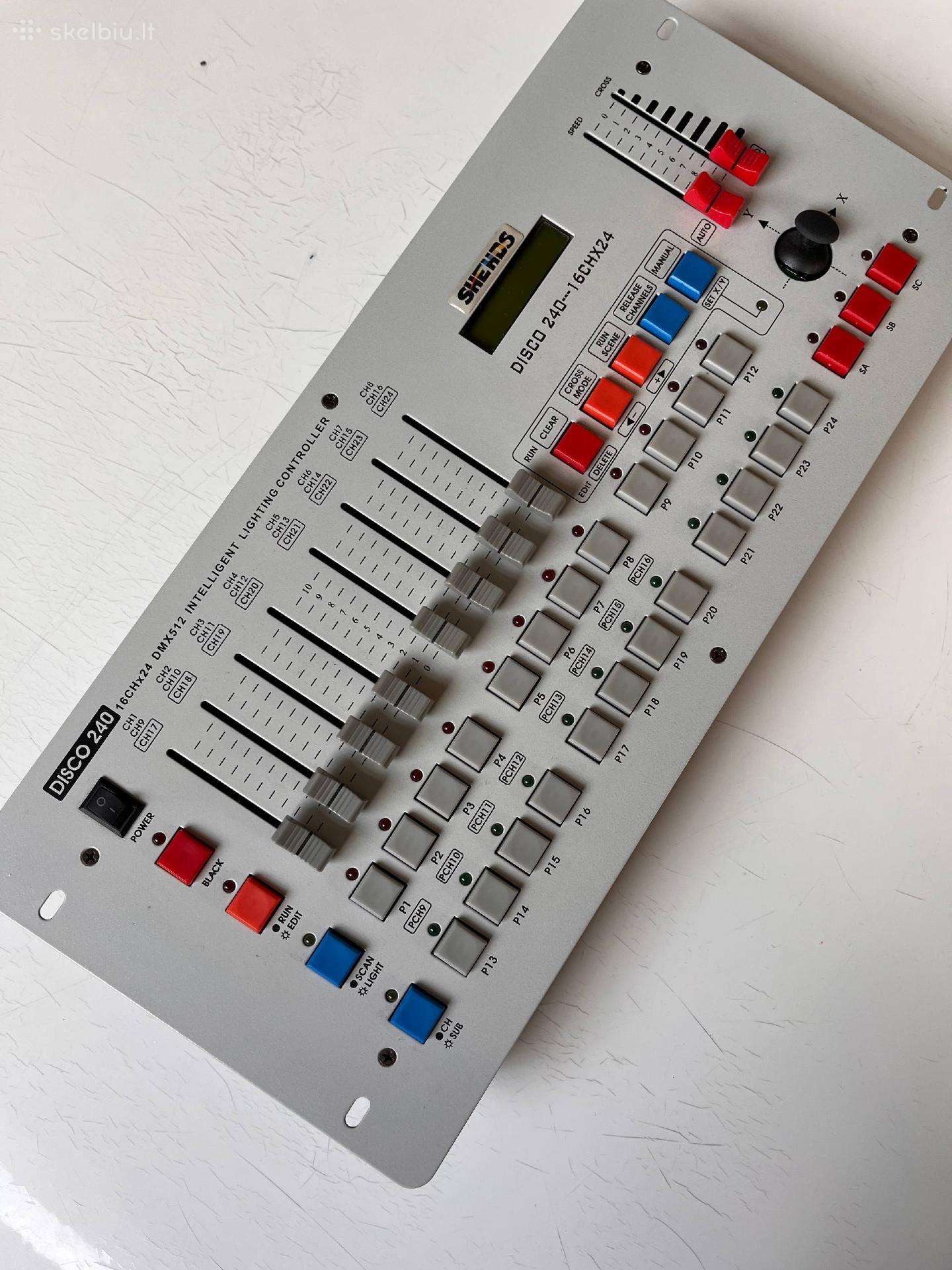 Dmx Control Disco 240 šviesos valdiklis