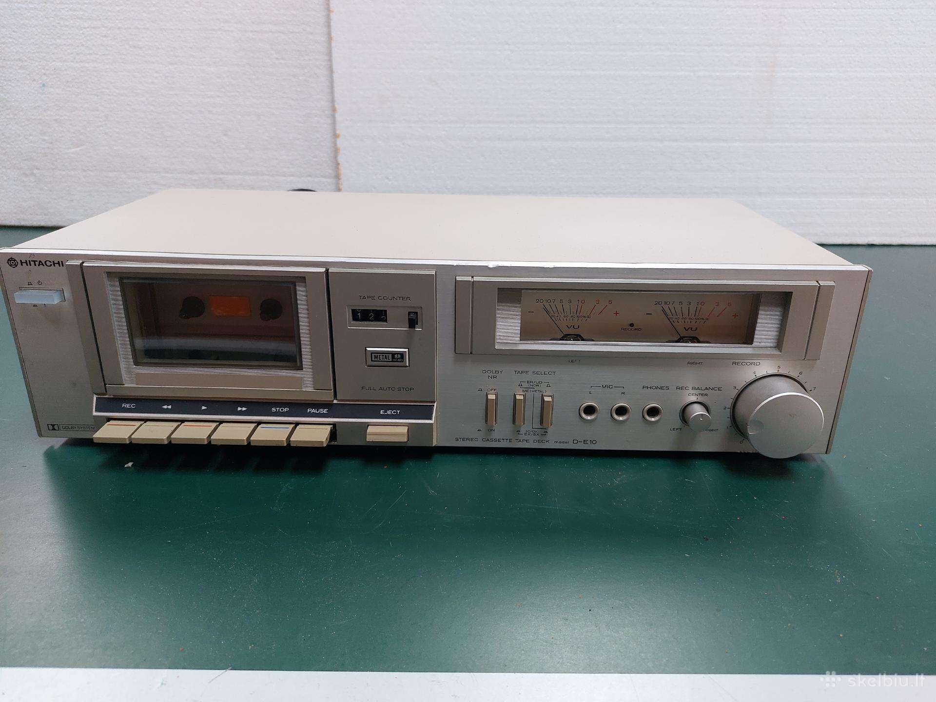Hitachi D-e10 ,kasetinis magas